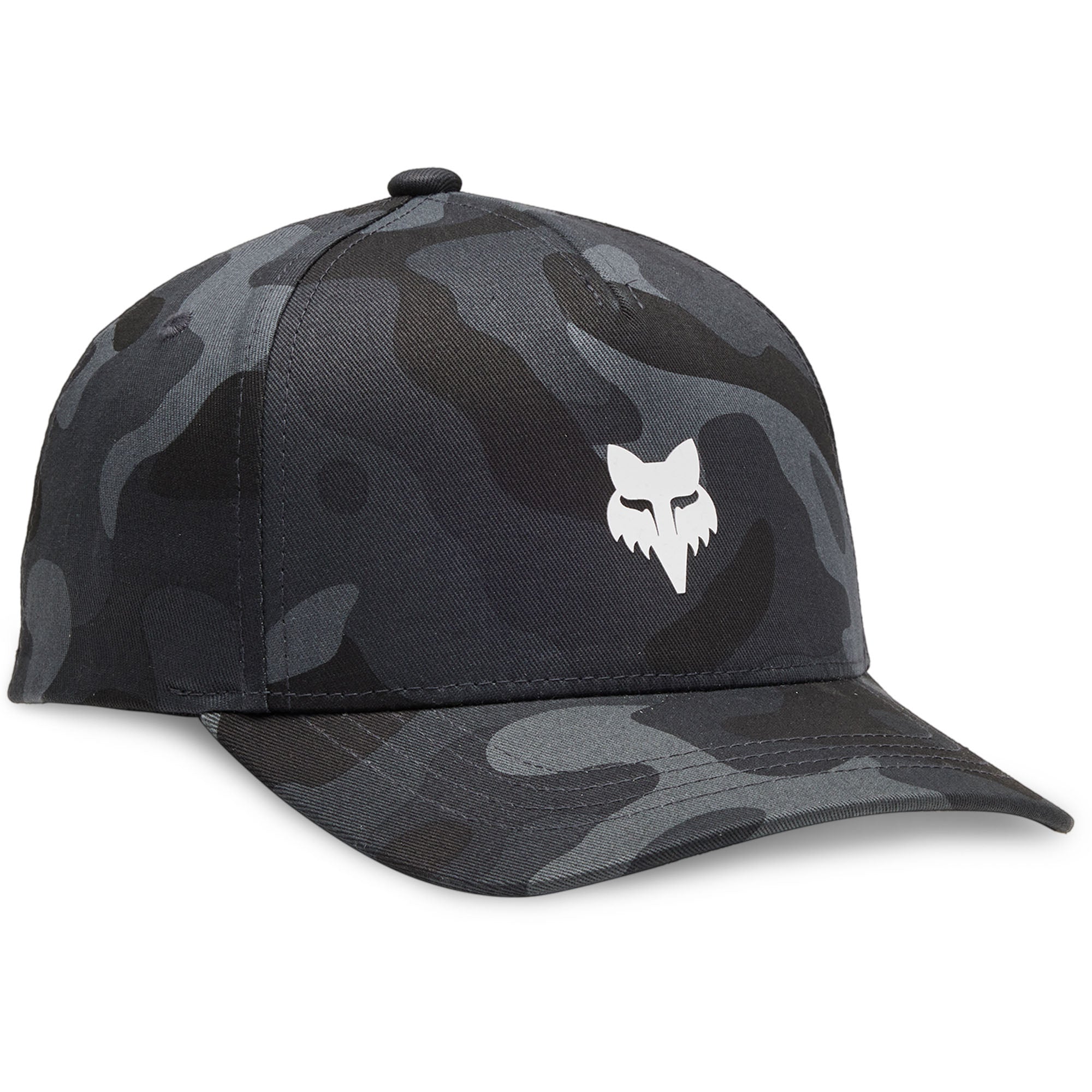 Fox Racing  Youth Camo 110 Snapback Baseball Hat Cap Adjustable Curved Brim