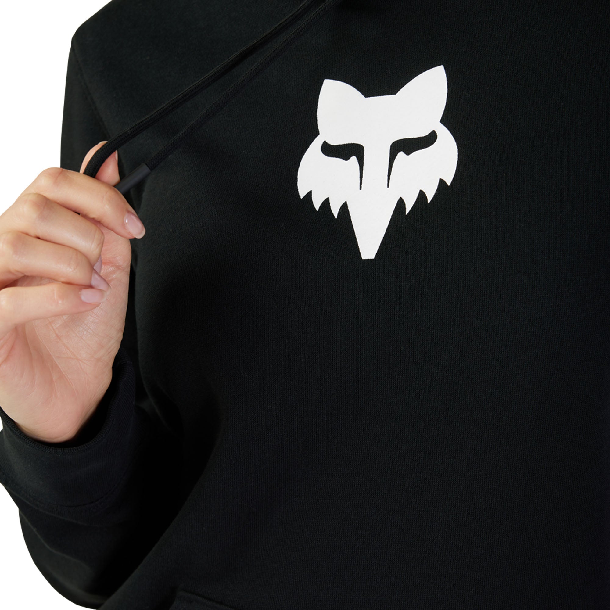 Fox Racing Fox Head Fleece Pullover Hoodie Black