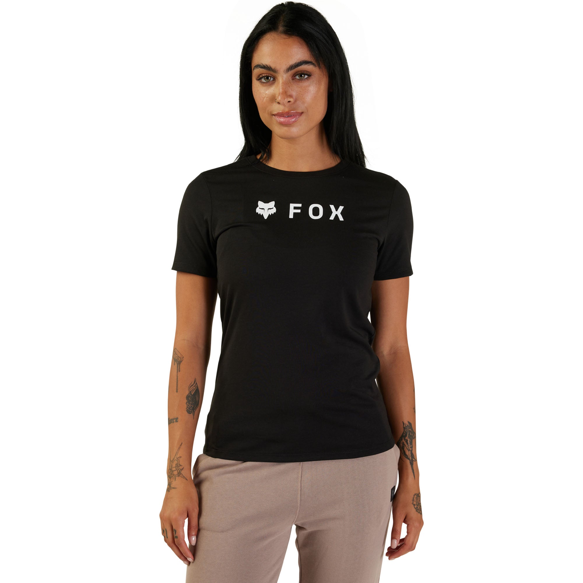 Fox Racing Absolute Short Sleeve Tech Tee Black Womens