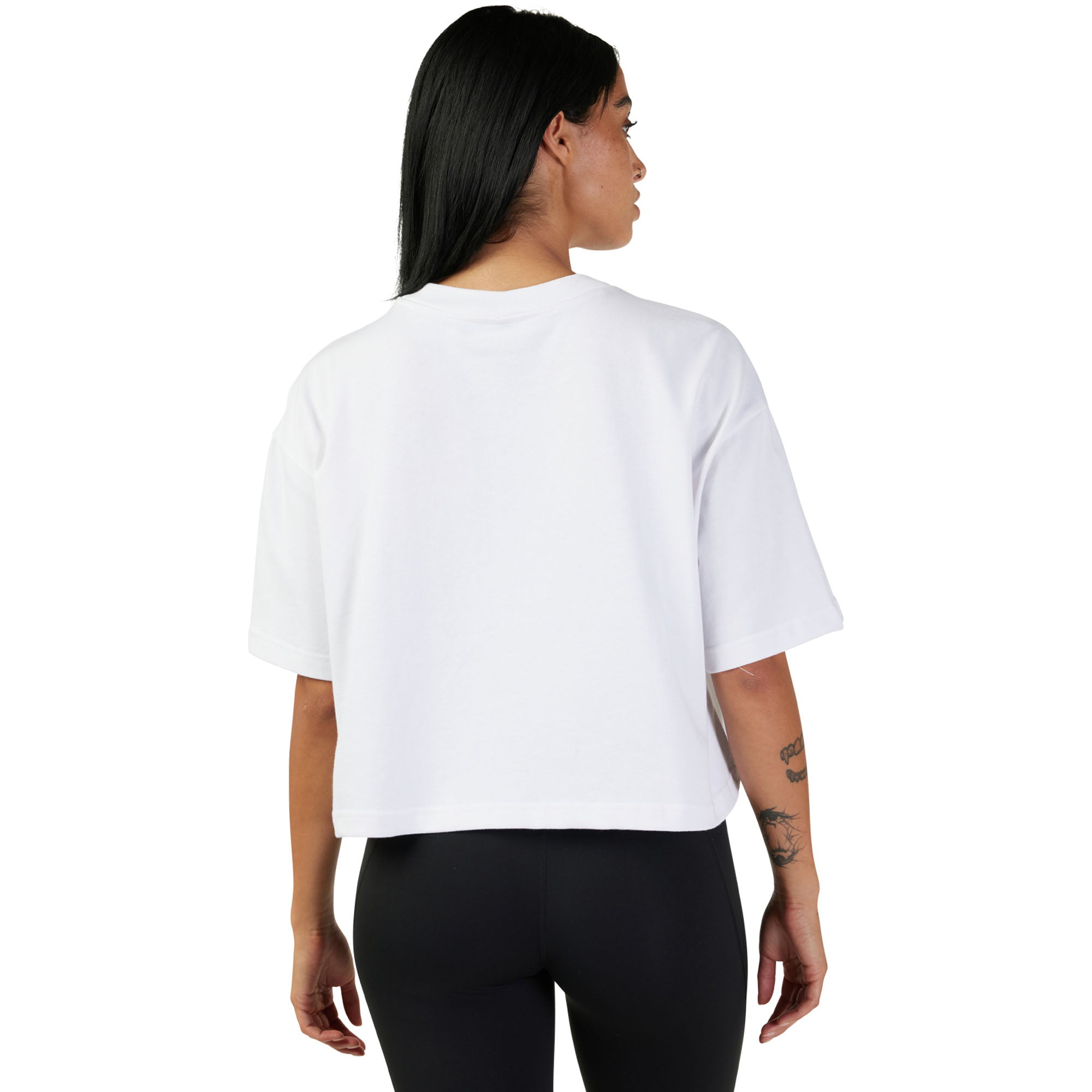 Womens Wordmark Premium Crop Tee