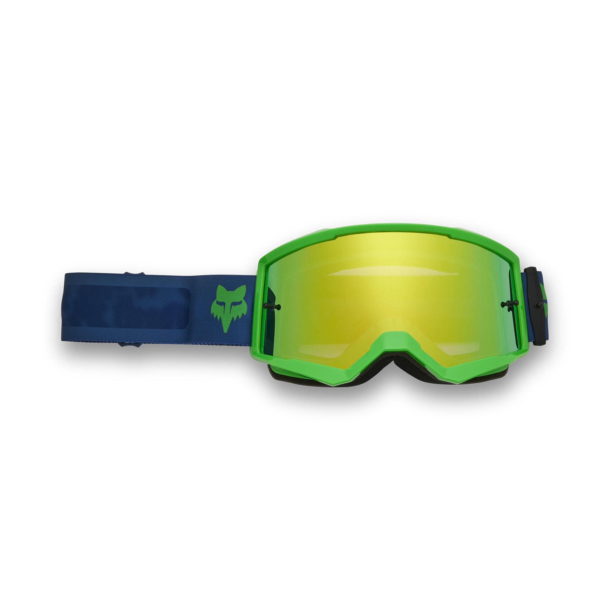 Fox Racing 32024-007-OS Main Taunt Mirrored Lens Goggles