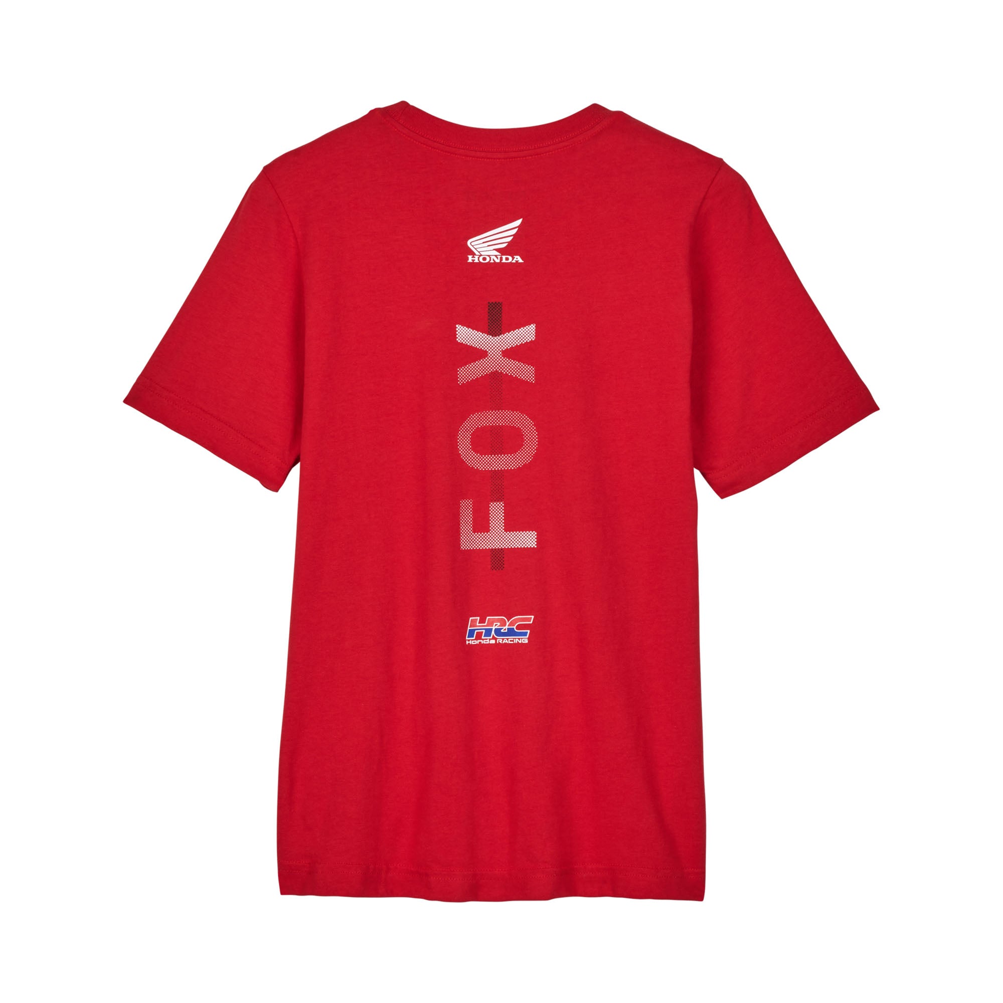 Fox Racing  Youth Fox x Honda Premium Tee T-Shirt Ultra-Soft Cotton Flame Red