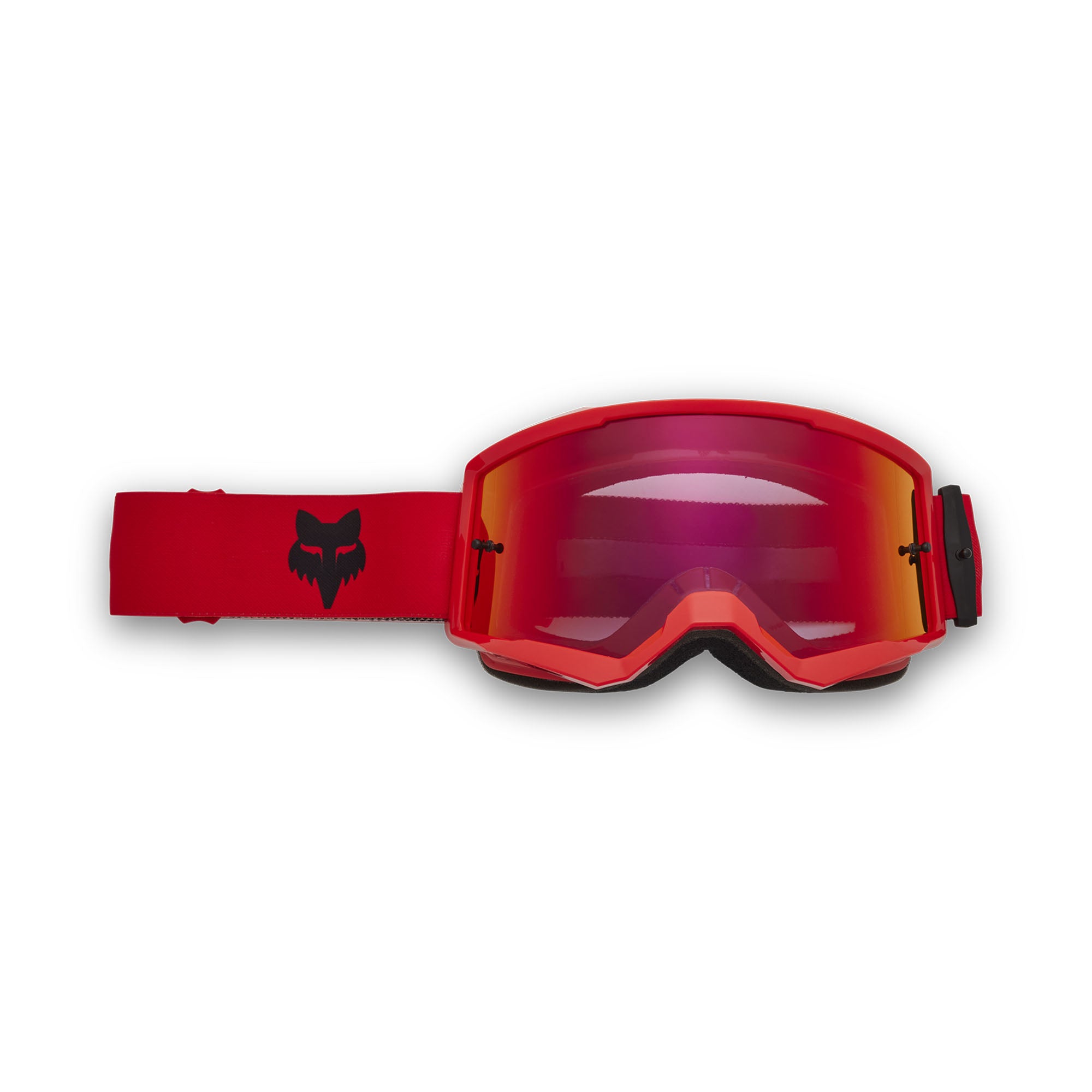 Fox Racing 32986-110-OS Main Core Mirrored Lens Goggles