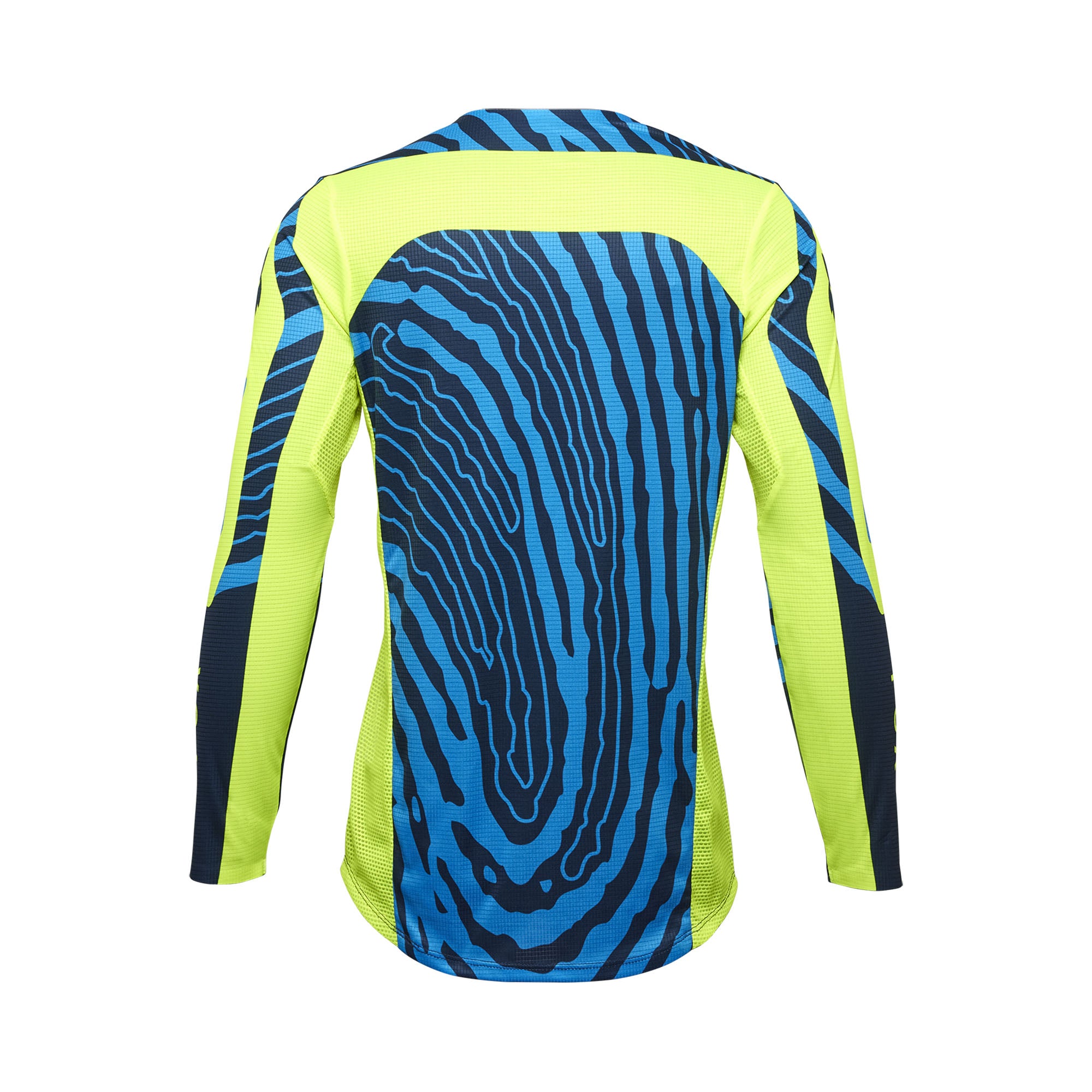 Fox Racing  Youth Flexair Impression Jersey Moisture Wicking Fluorescent Yellow