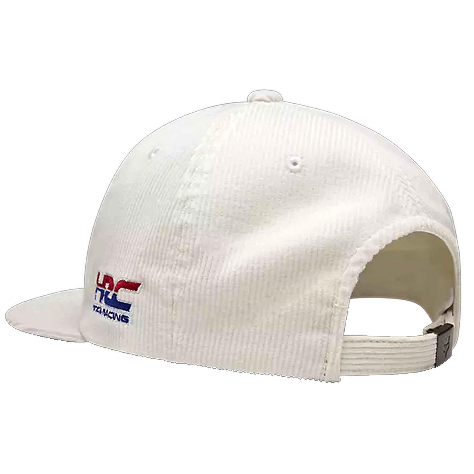 Fox Racing  Black Honda Adjustable Hat Adjustable Strap Cotton Corduroy One Size