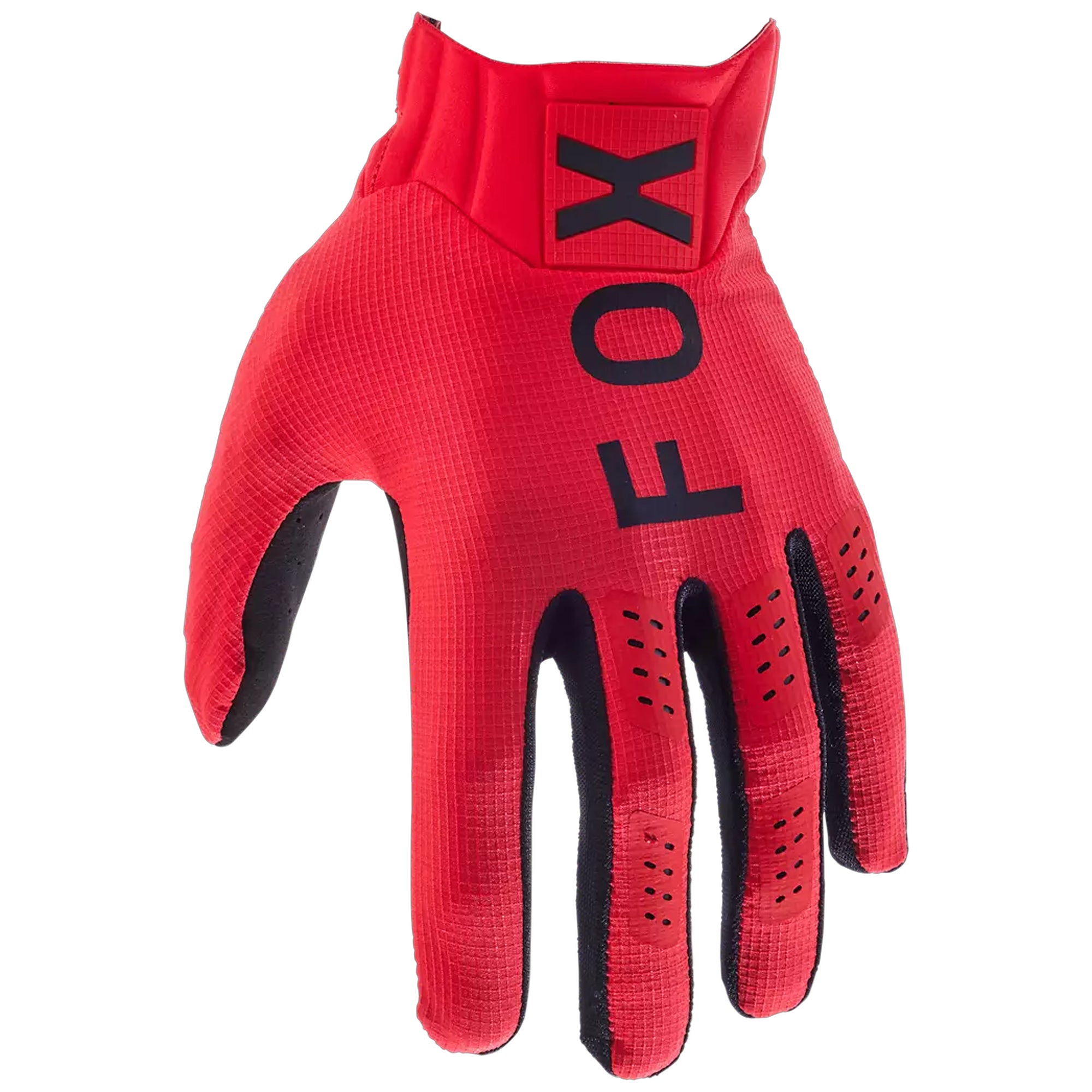 Fox Racing Flexair Gloves Fluorescent Red Unisex-Adult