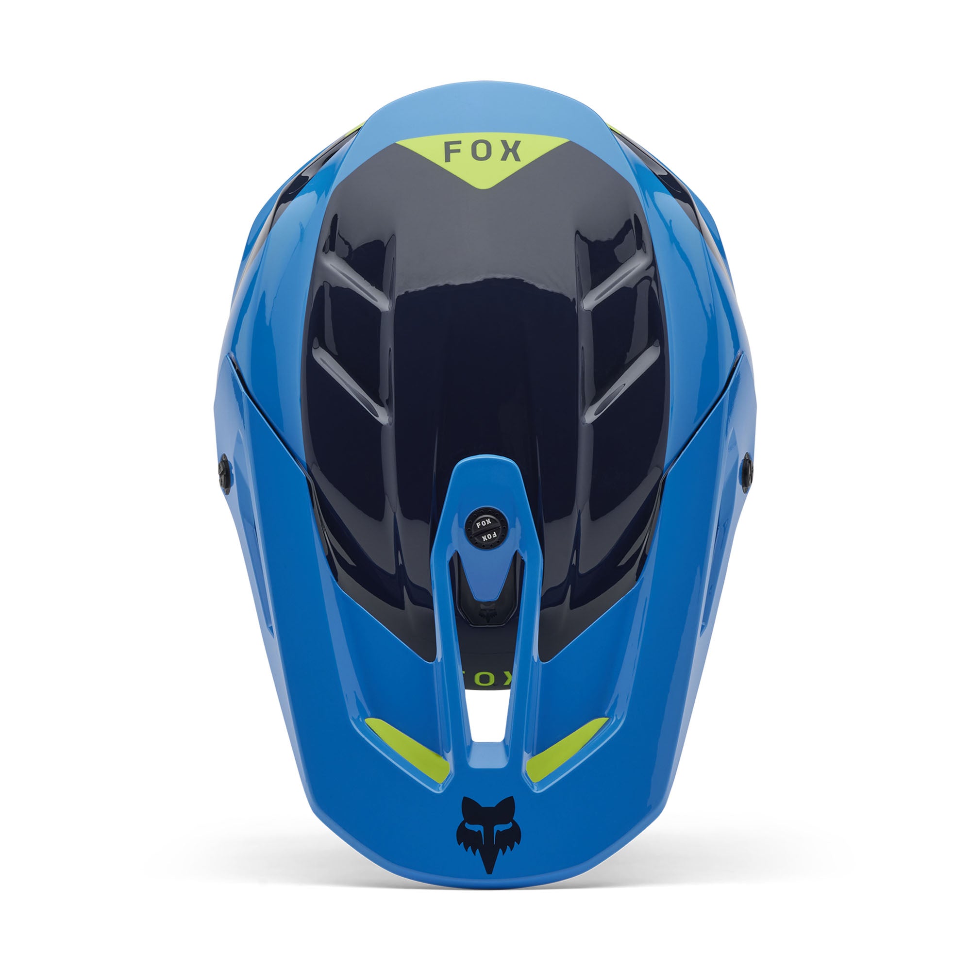 Fox Racing  Youth V3 Impression Helmet MIPS Vented Lightweight True Blue