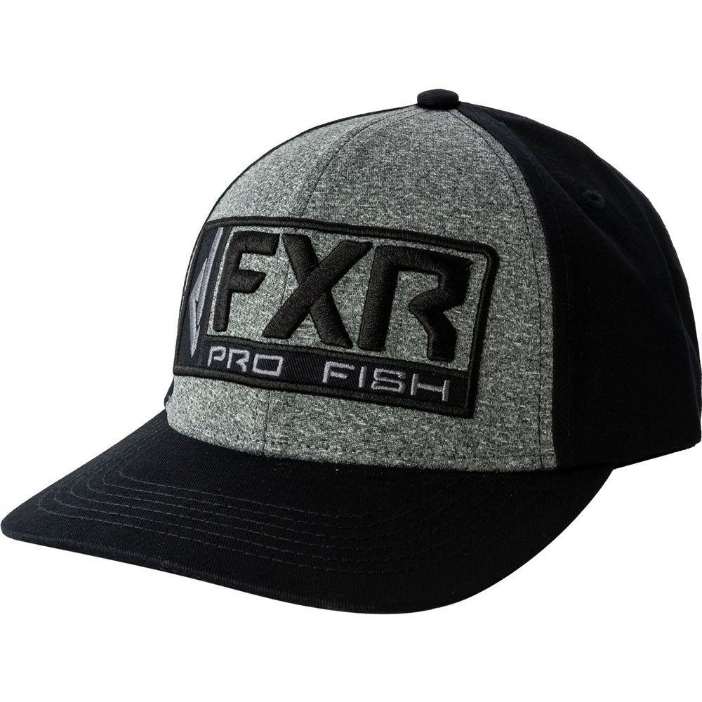 FXR  Pro Fish Hat Cotton Nylon Mesh Snapback Pre-Curved Brim Casual Baseball Cap