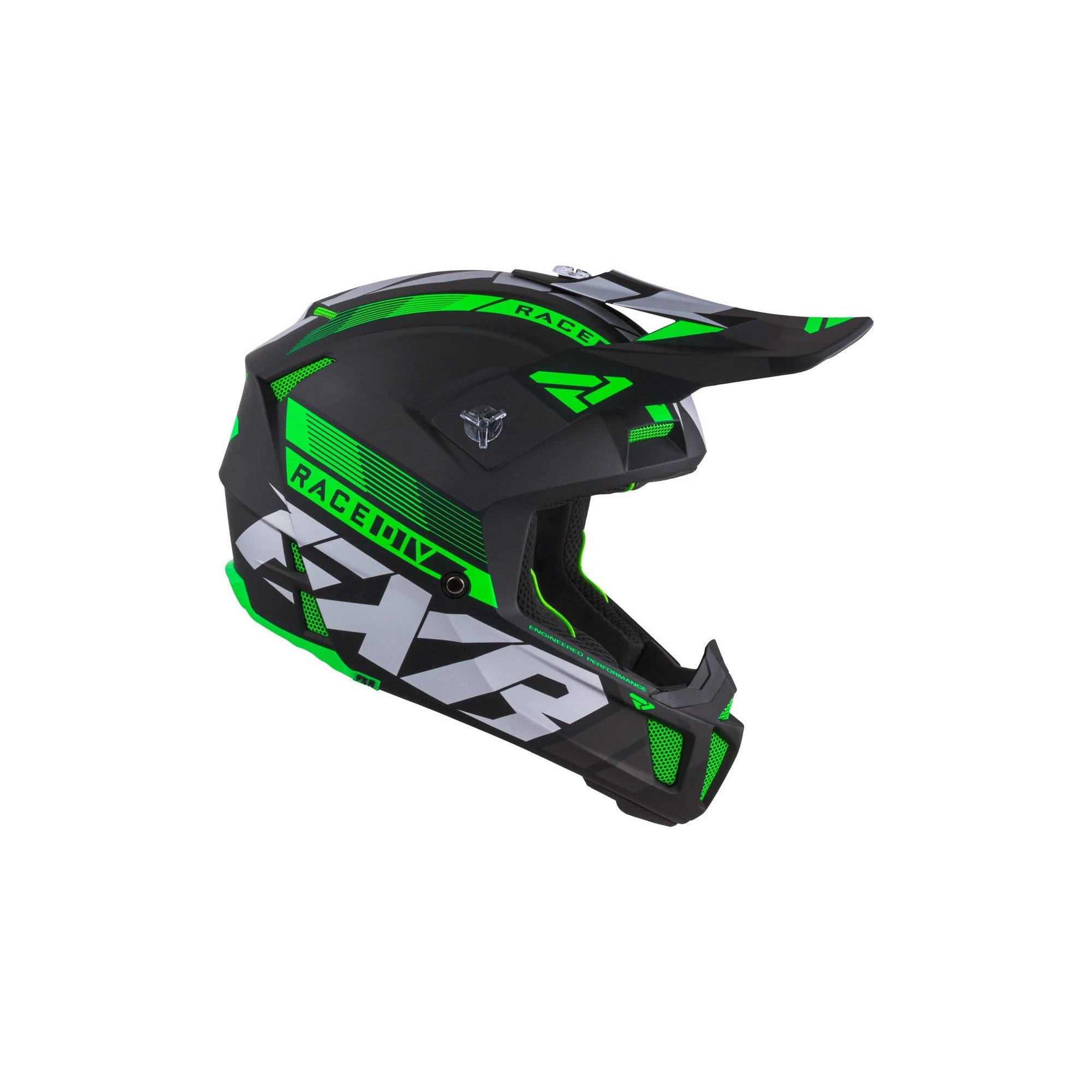FXR Clutch Boost Offroad Helmet Lime Green