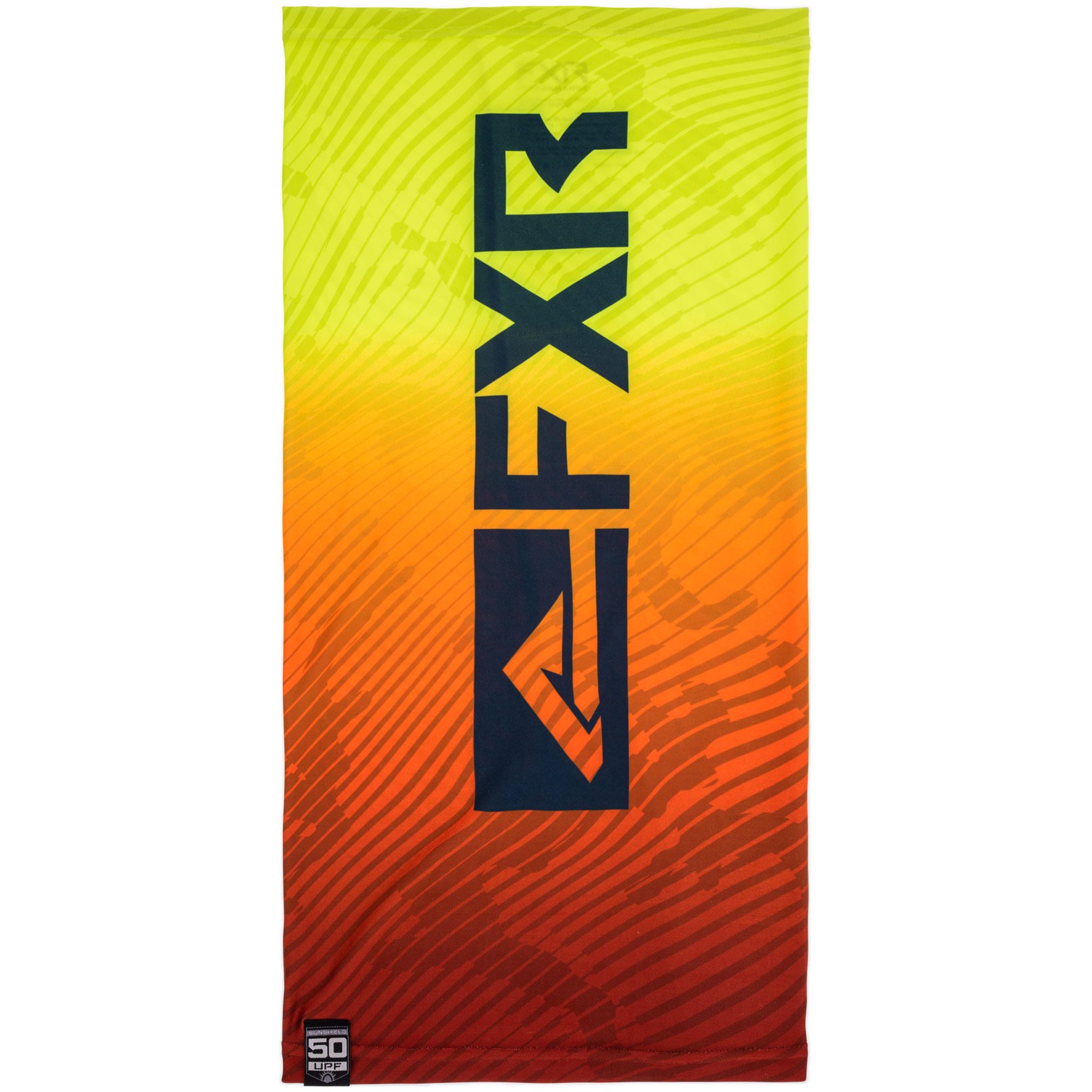 FXR  Derby UPF Neck Gaiter 50+ Sunshield Rating Polyester Spandex Knit Trail Gear