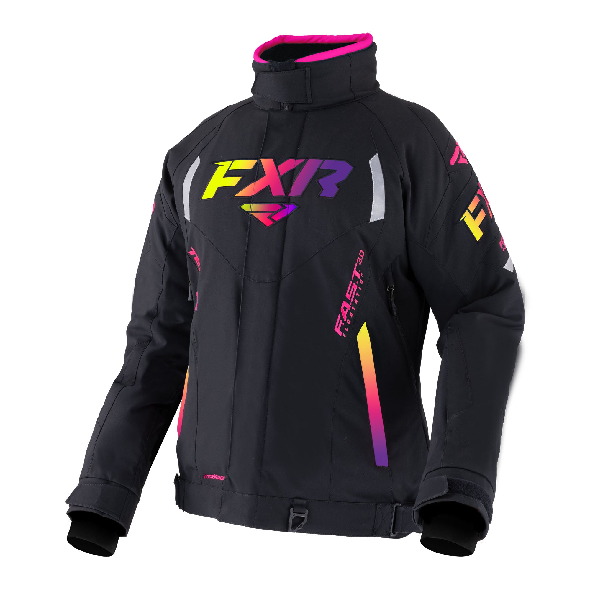 FXR Team FX Jacket Black/Neon Fusion Womens