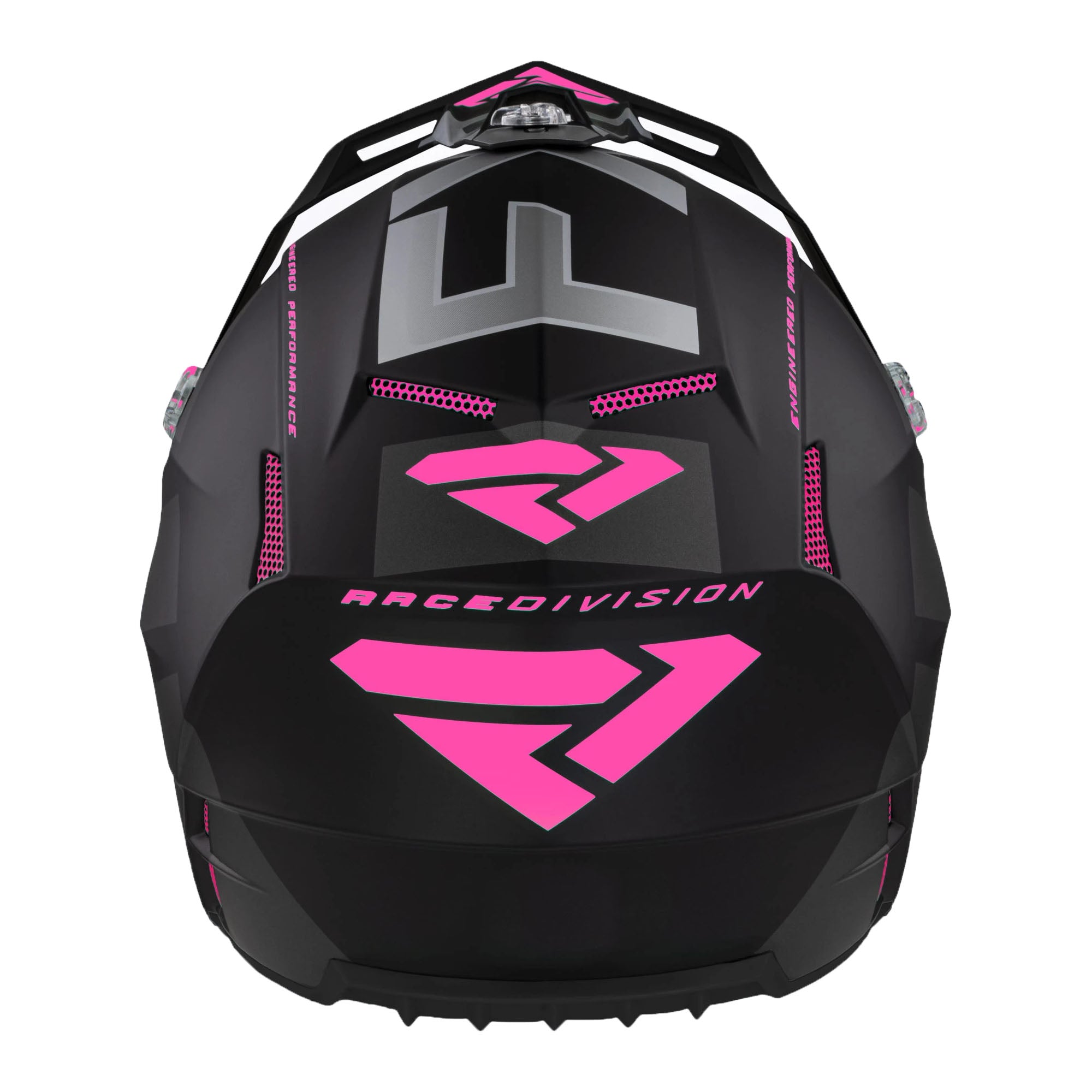 FXR Clutch Evo Offroad Helmet Black/Electric Pink