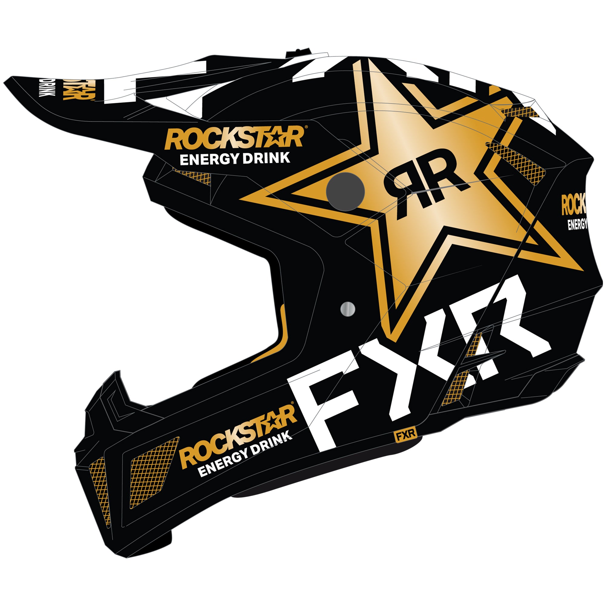 FXR Clutch Rockstar Helmet