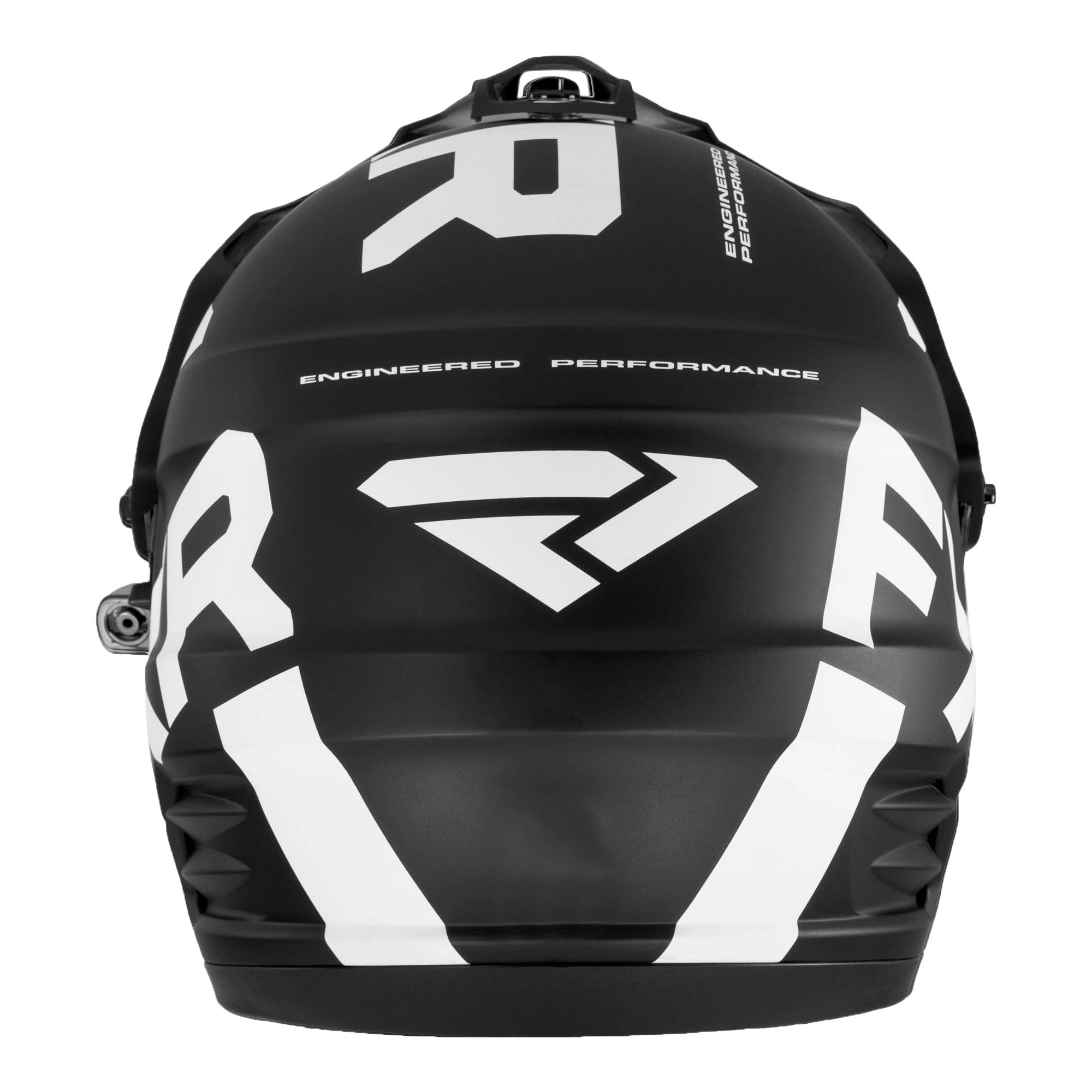 FXR  Torque X Team Snowmobile Helmet Electric Shield Sun Shade Black White - FMVSS 218