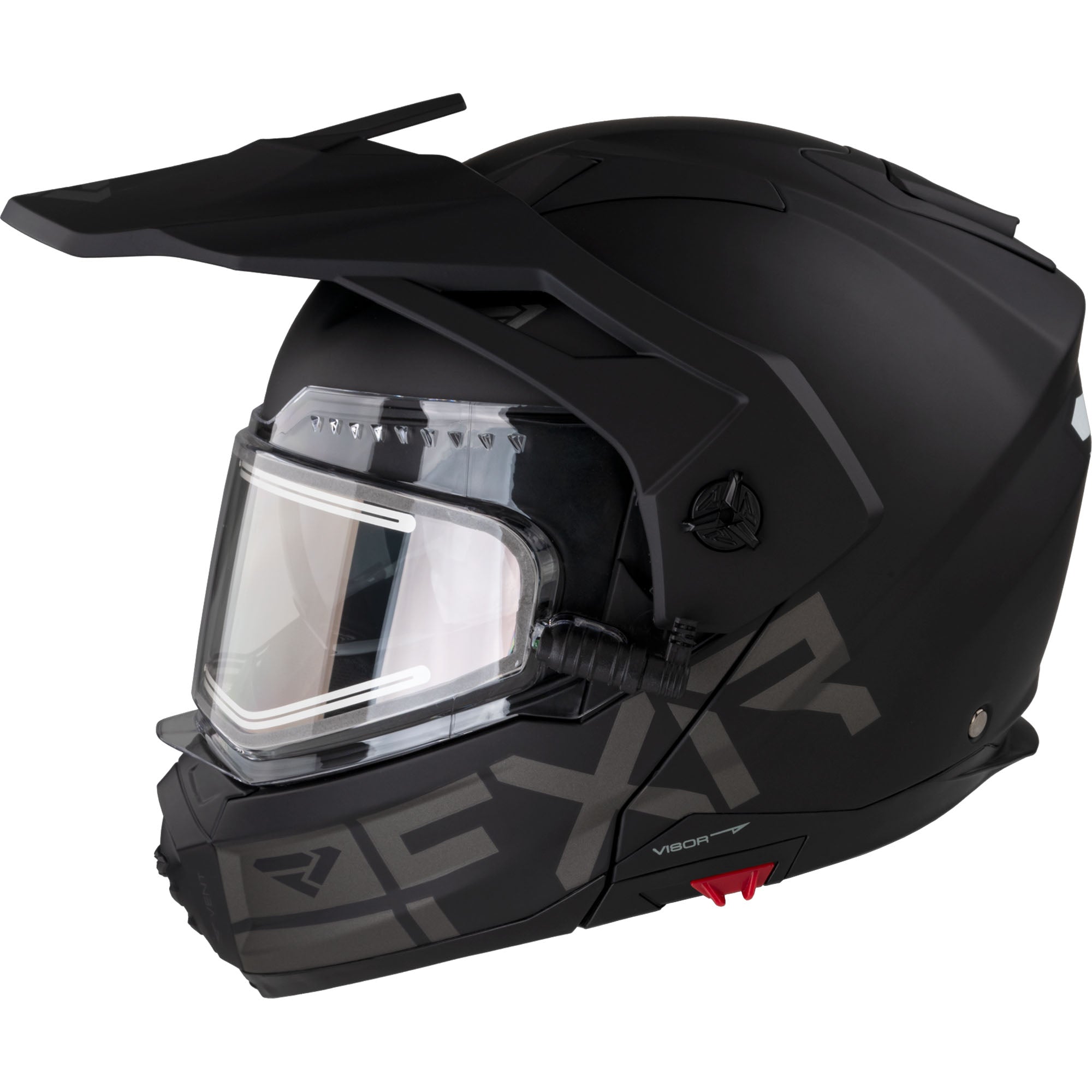 FXR Maverick X Modular Snowmobile Helmet Prime Black