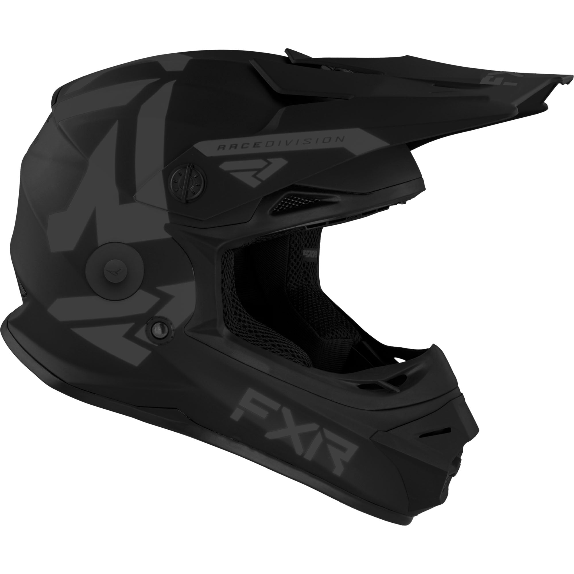 FXR  Youth Legion QRS Helmet Includes Maverick Cold-Stop Goggles Black Ops - FMVSS 218