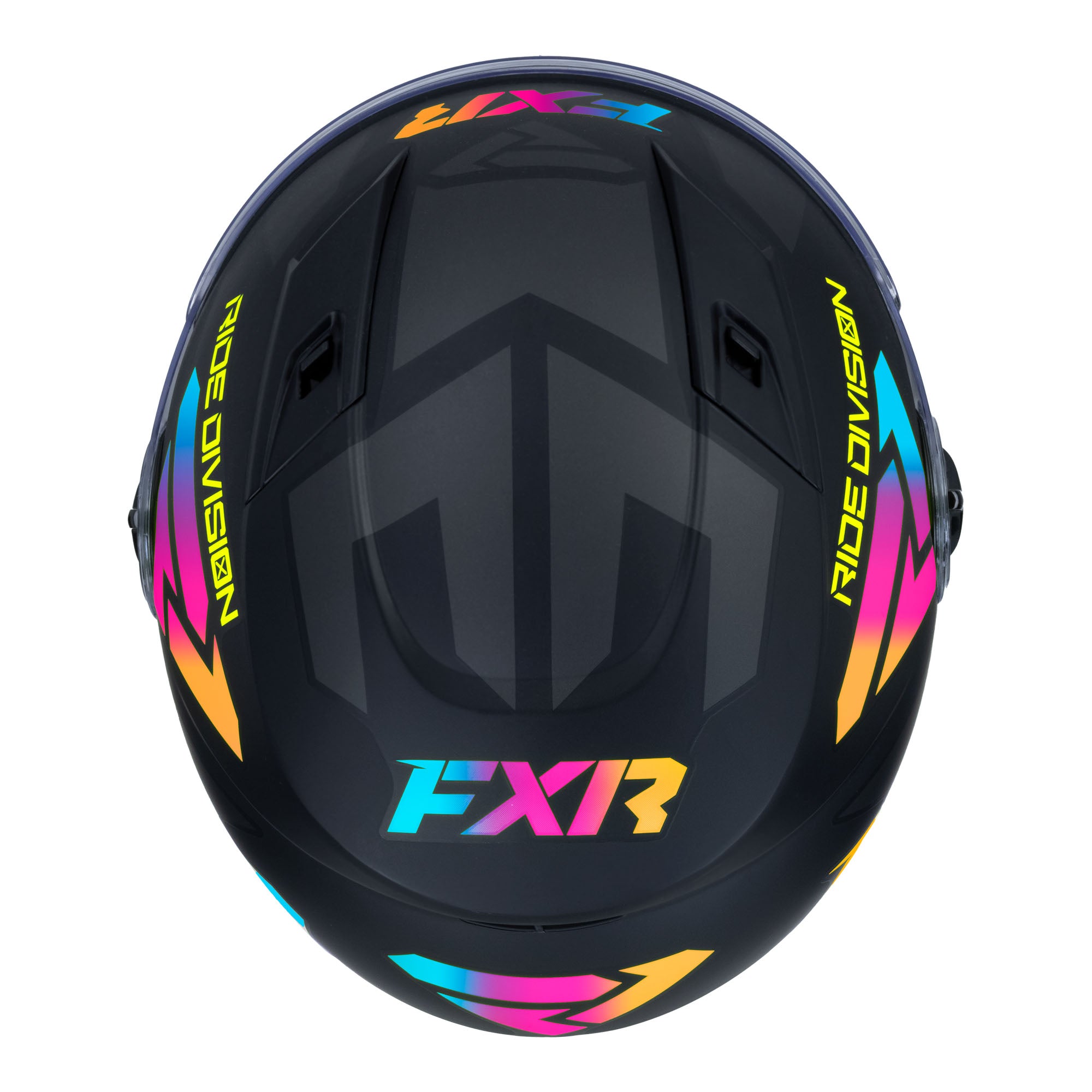FXR  Youth Nitro Core Snowmobile Helmet Lightweight Quick Release Spectrum - FMVSS 218