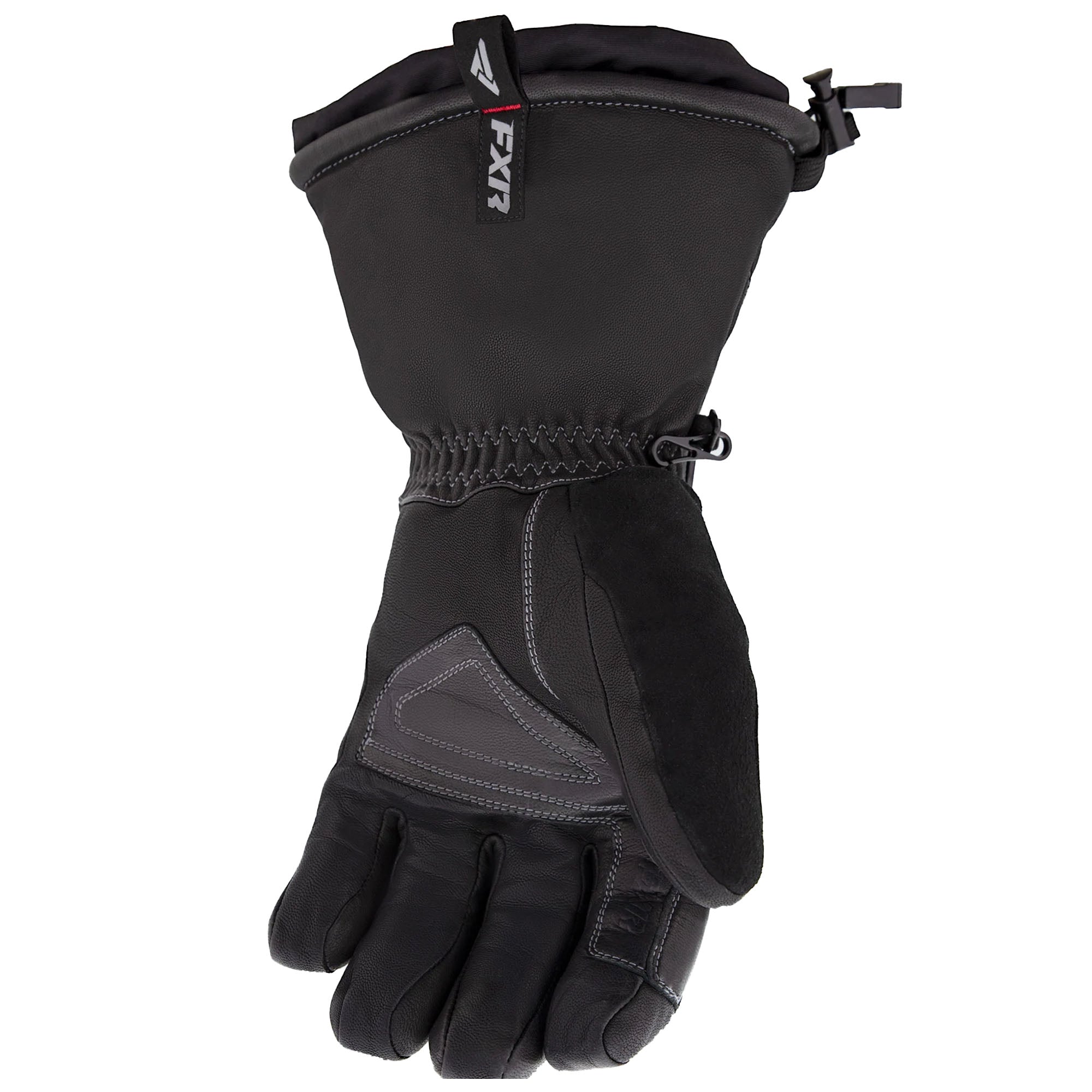 fxr handschuhe FXR Leather Gauntlet Snowmobile Gloves Black M