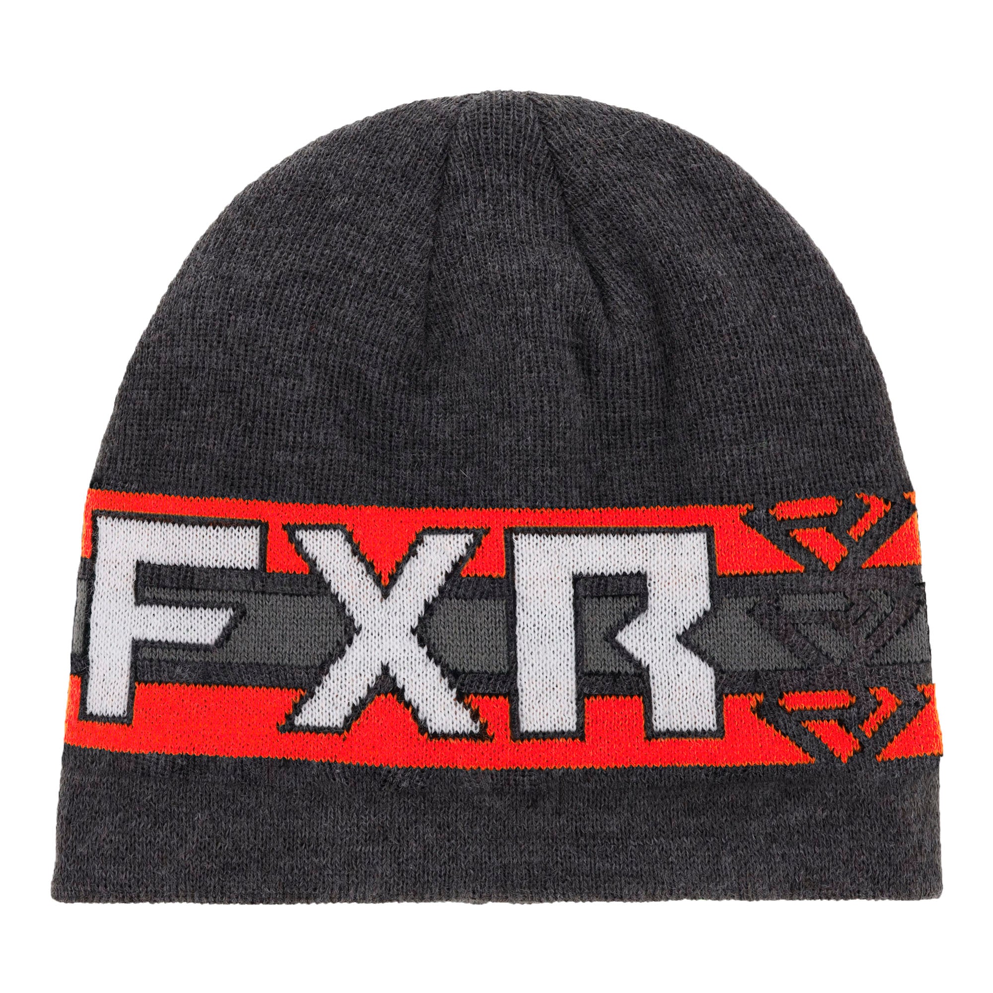 FXR  Youth Team Beanie Soft Acrylic Jacquard Knit Classic Fit Snowmobile