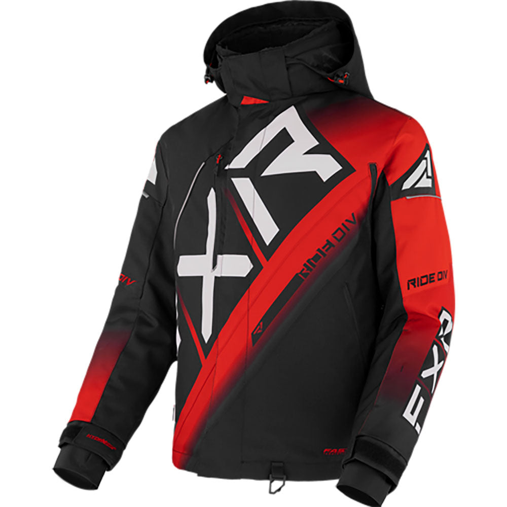 FXR CX Jacket Black/Red/White Mens