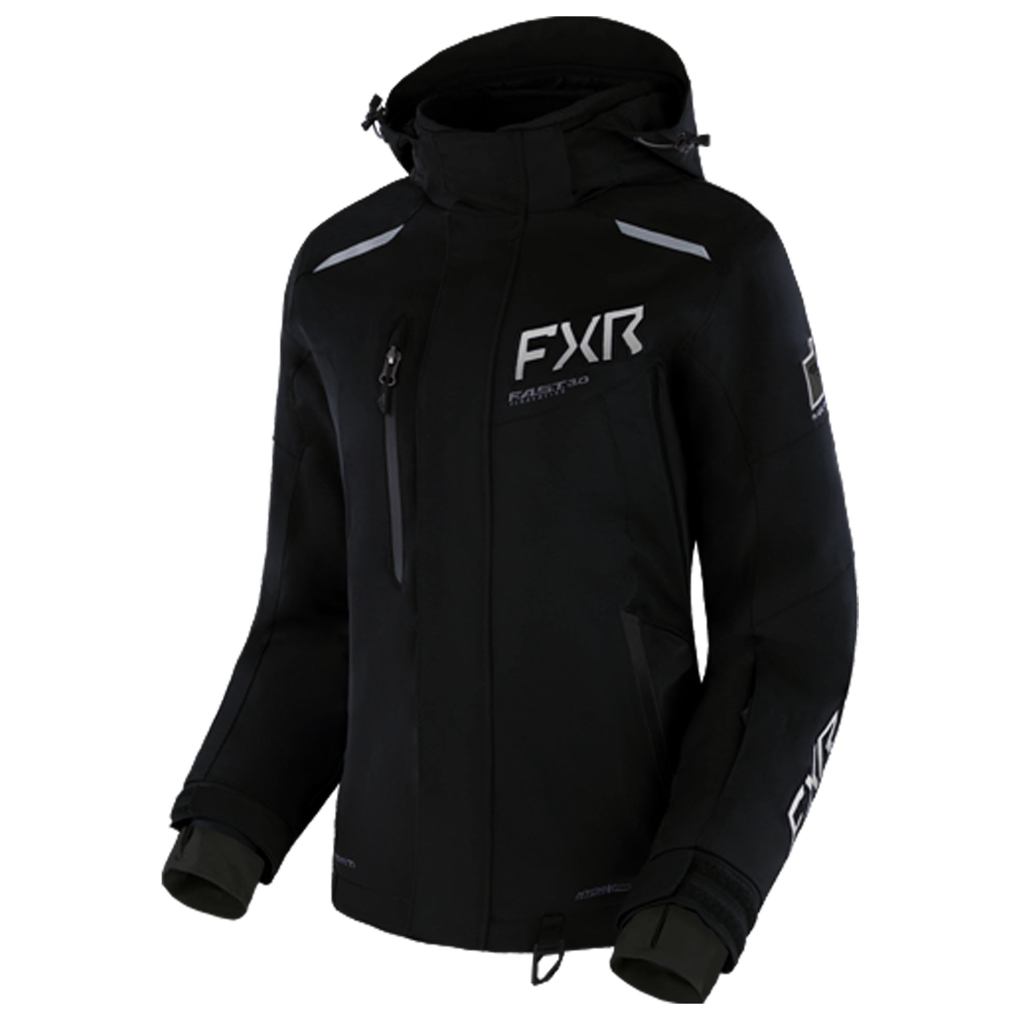 FXR Renegade FX Jacket Black/Light Grey Womens