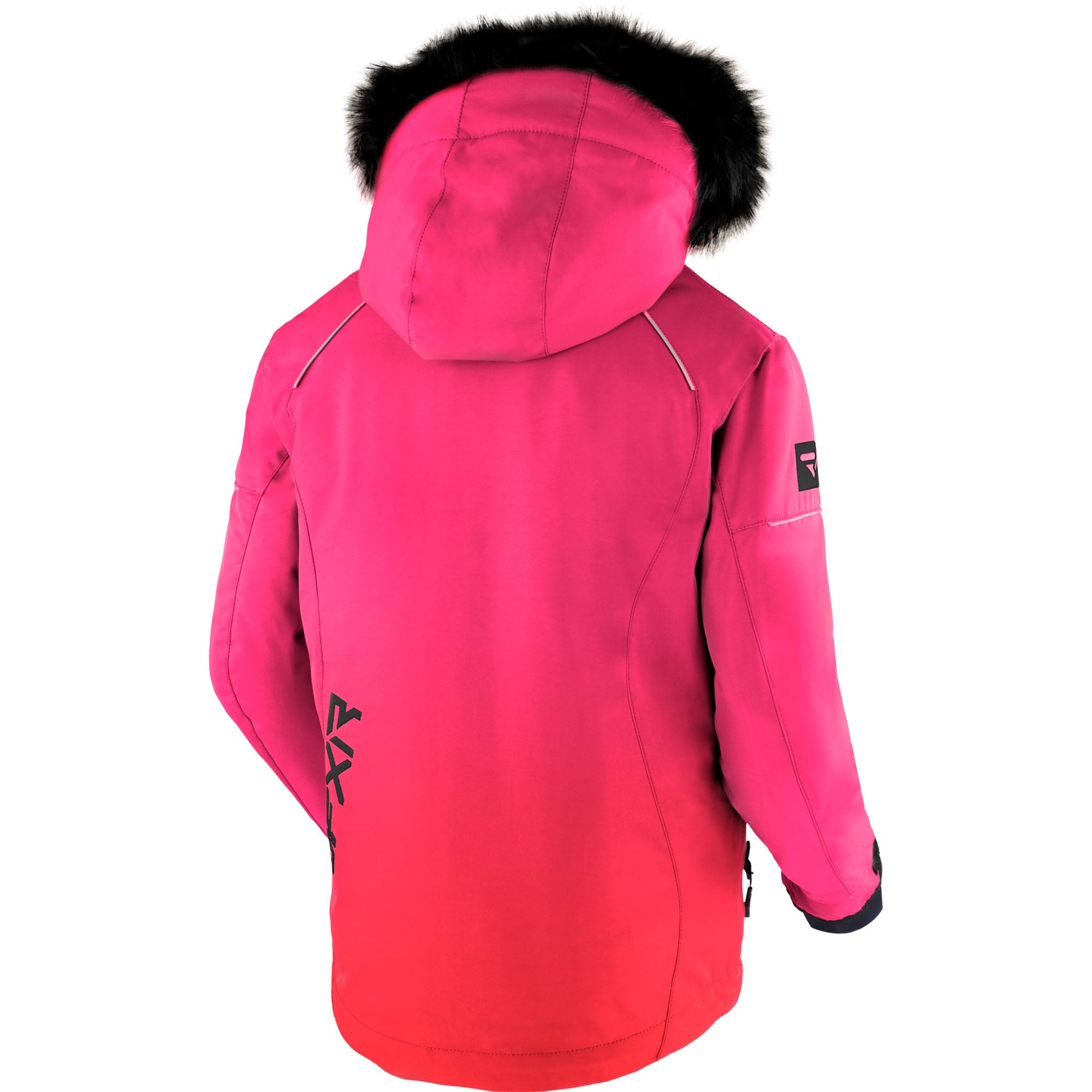 FXR  Youth Fresh Snowmobile Jacket Thermal Flex Raspberry-Electric Pink Fade