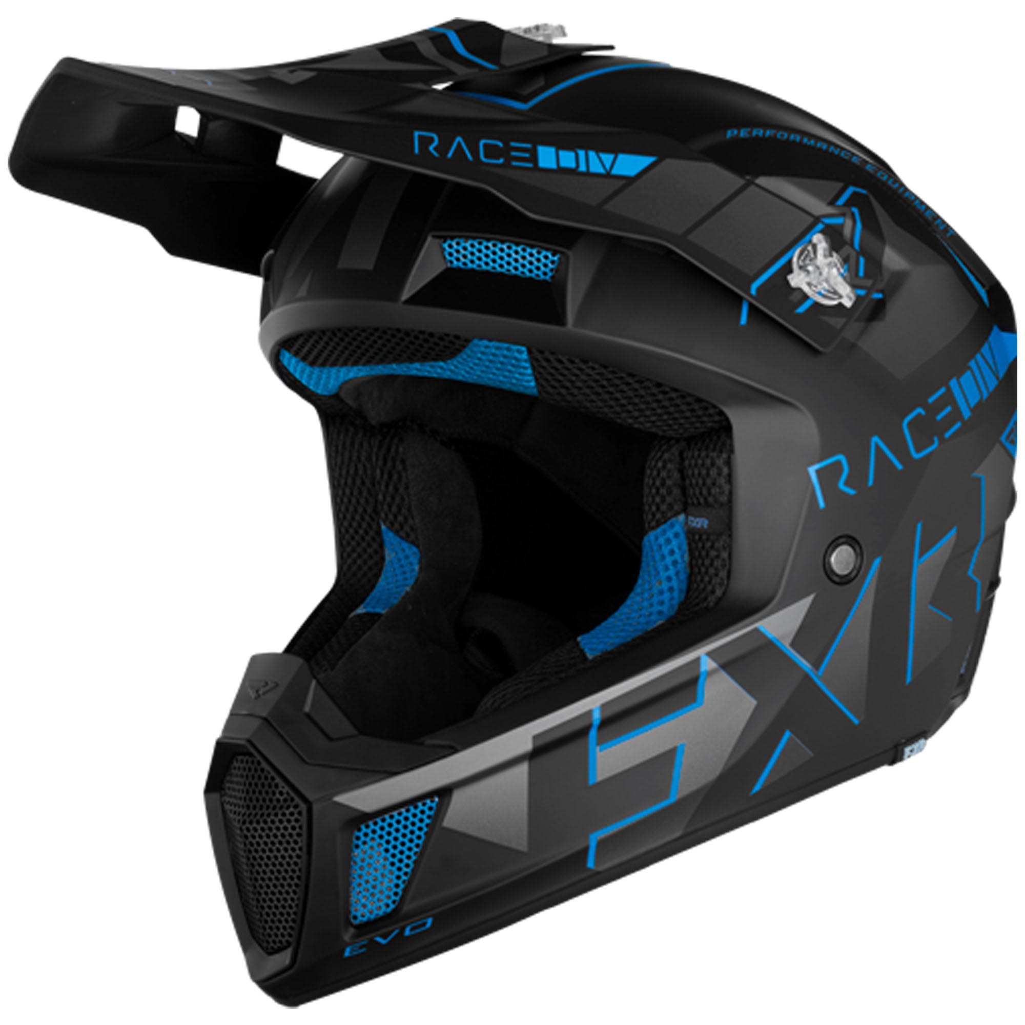 FXR Clutch Evo Helmet Blue Unisex-Adult