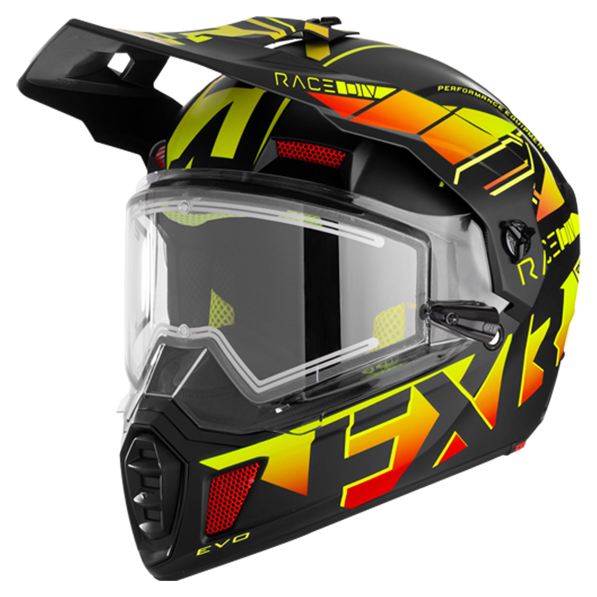 FXR Clutch X Evo Helmet w/ E Shield Ignition Unisex-Adult
