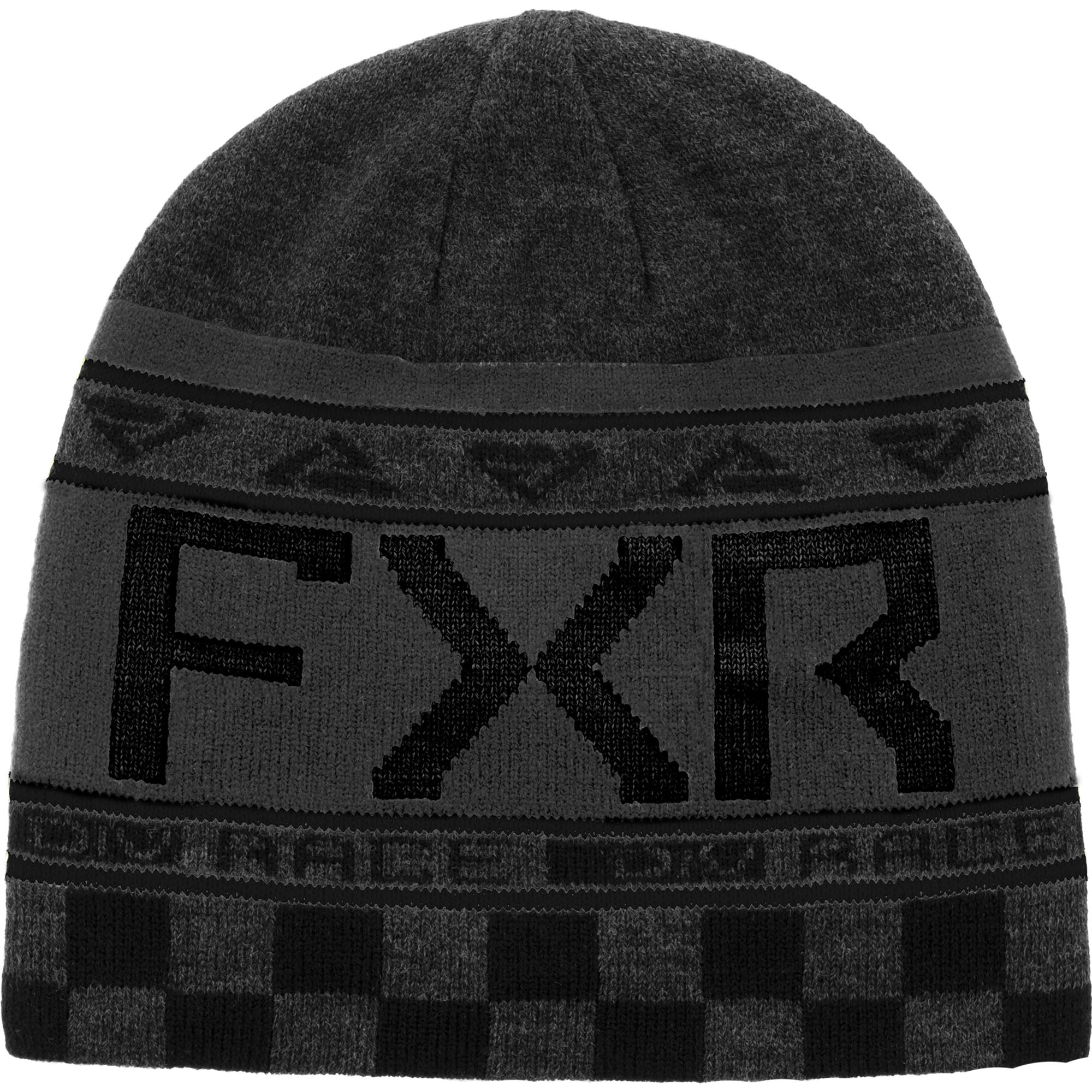 FXR  Youth Race Division Beanie Classic Skull Fit Soft Acrylic Jacquard Knit
