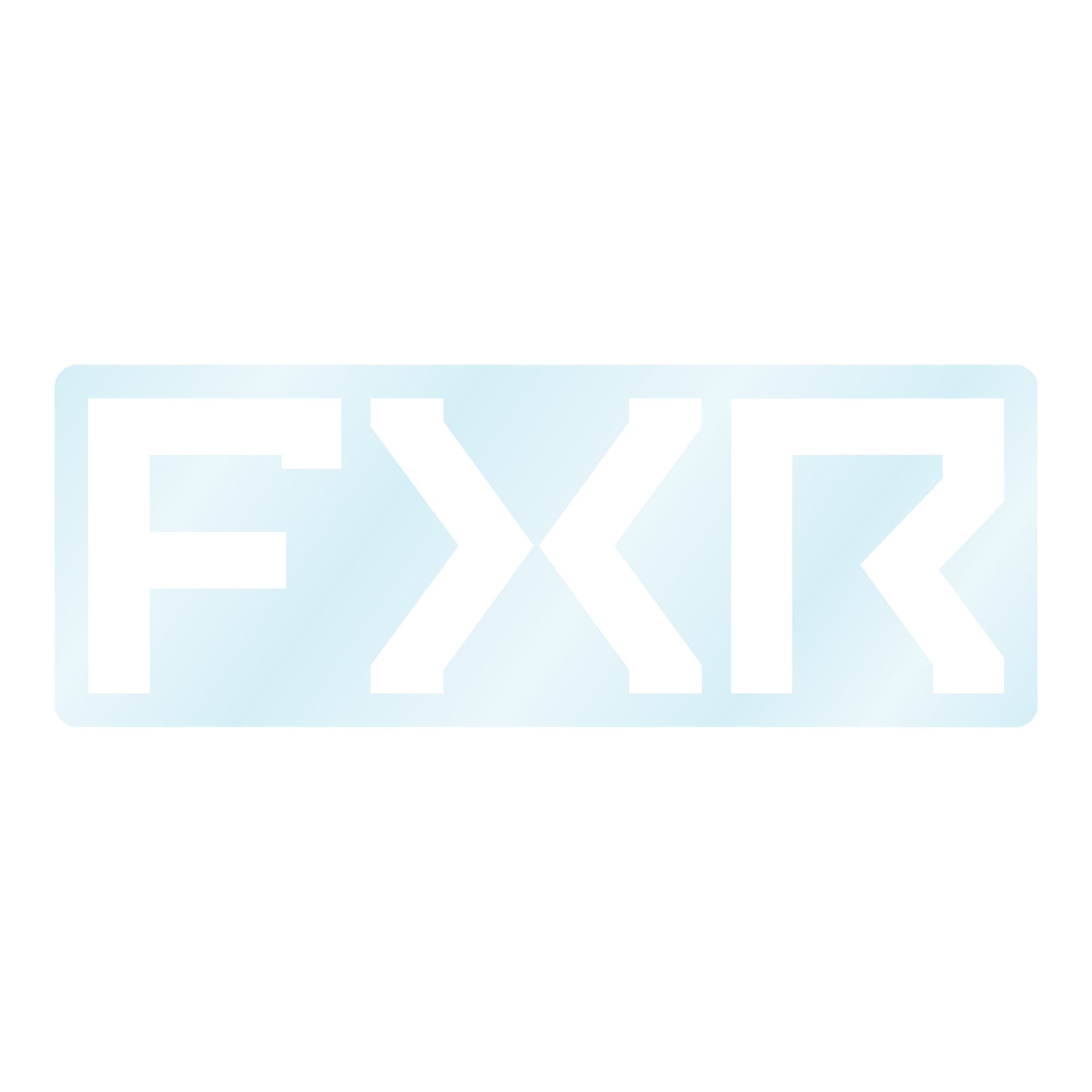FXR  Split Sticker 3 Inch Off-Road Sports Decal