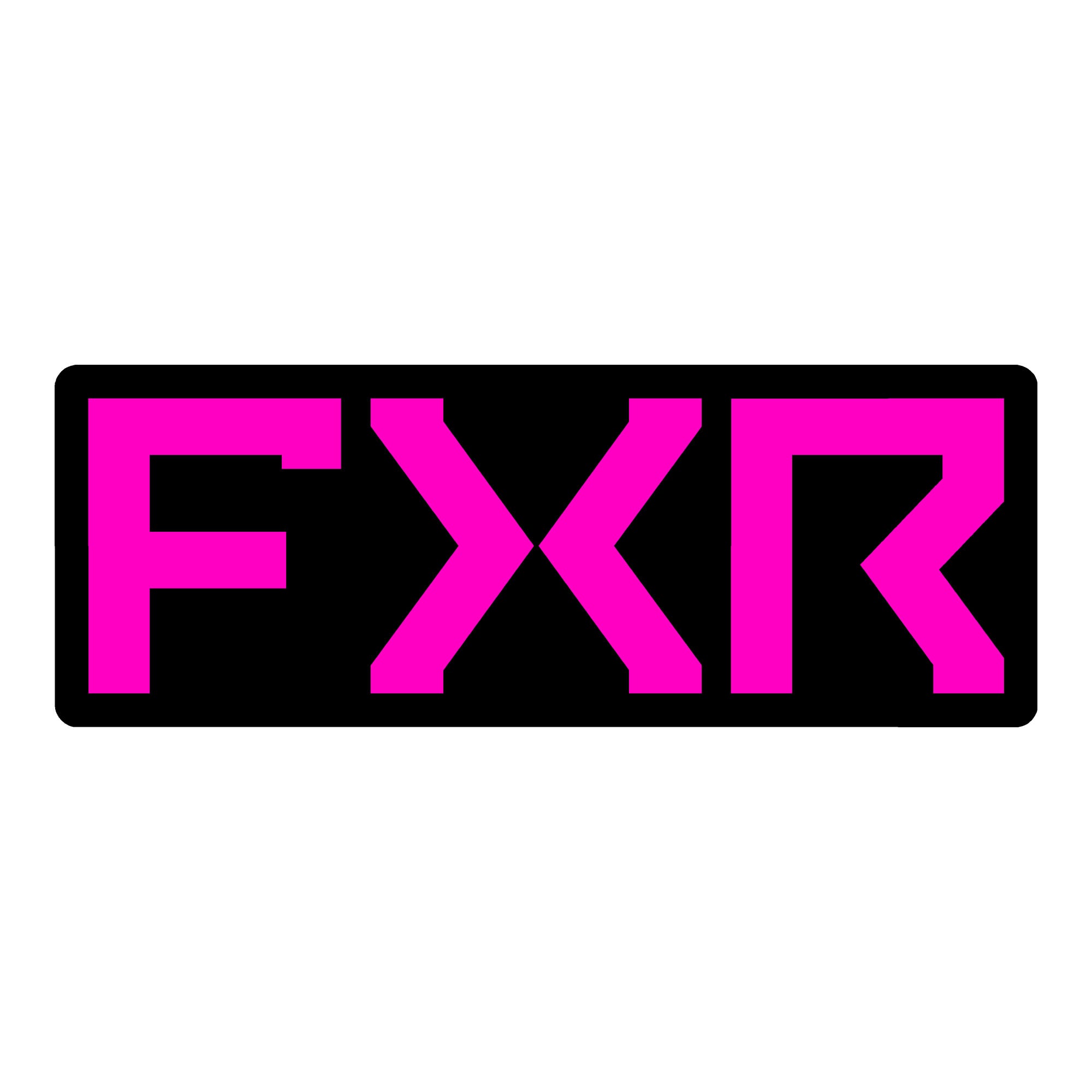 FXR  Split Sticker 3 Inch Off-Road Sports Decal