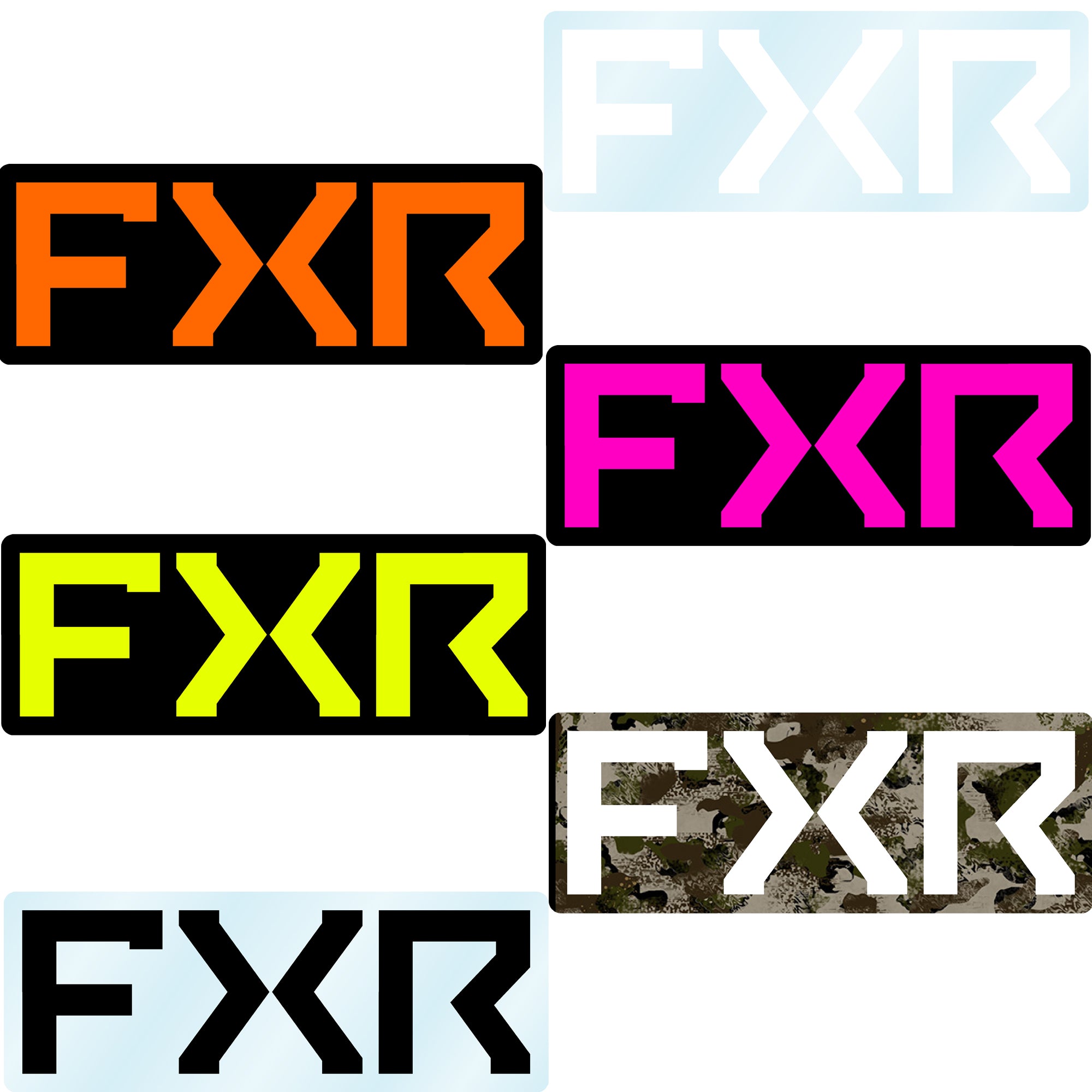 FXR Split Sticker 3"