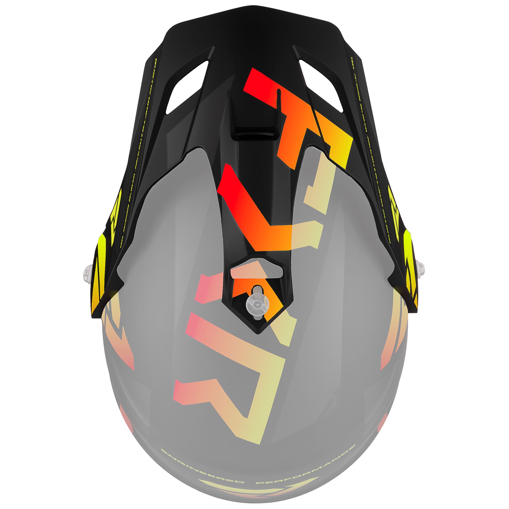 FXR  Torque X Team Helmet Replacement Peak