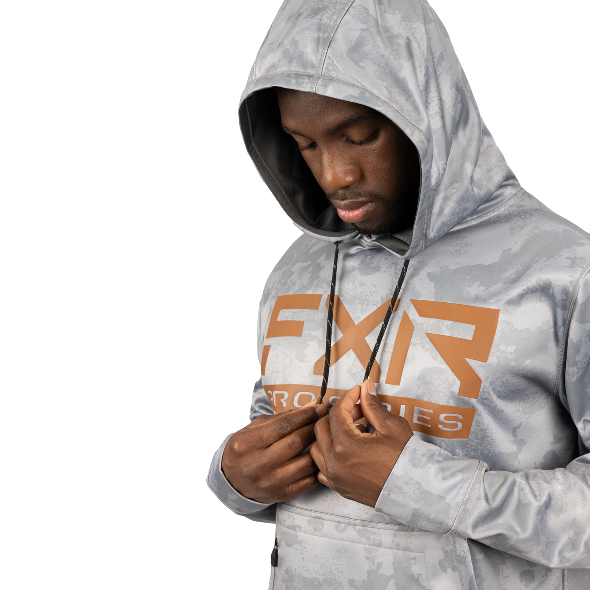 Water resistant pullover outlet hoodie