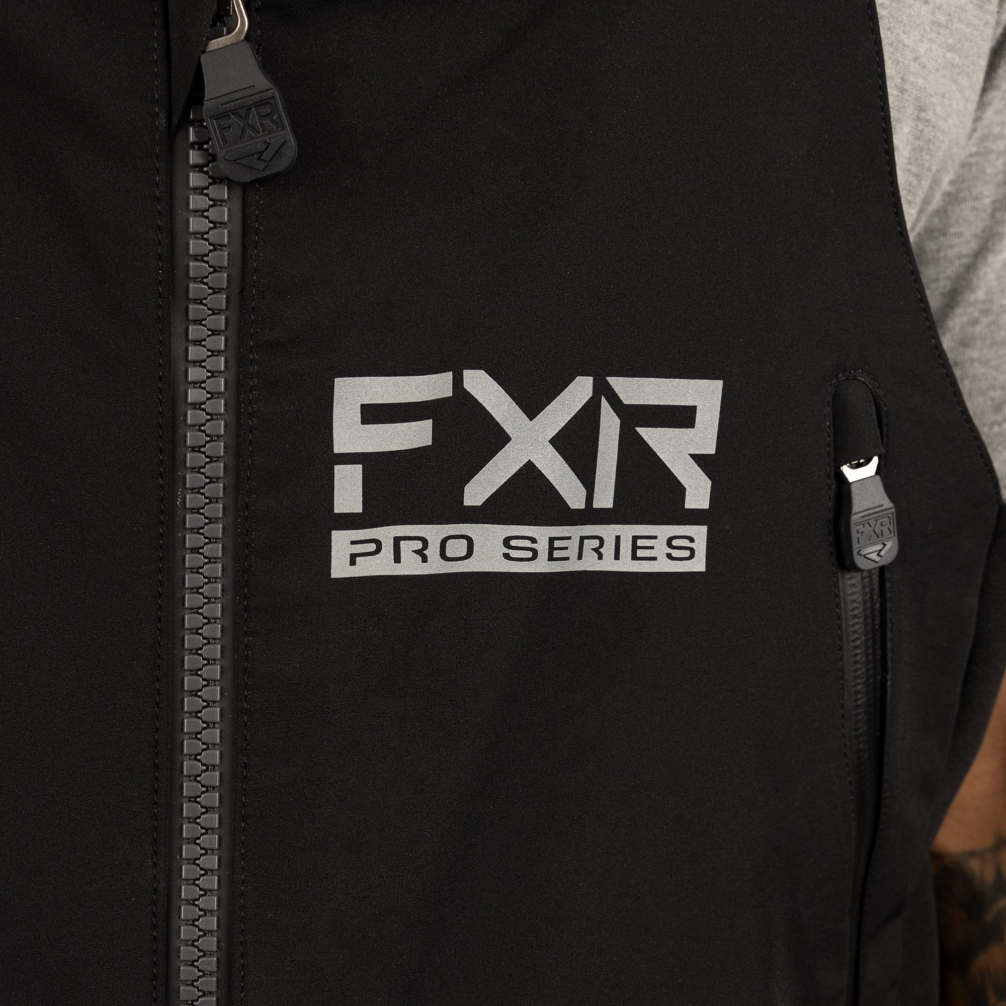 FXR  Mens Vapor Pro Tri-Laminate Bib Pants HydrX Pro Omni-Stretch Comfort Black