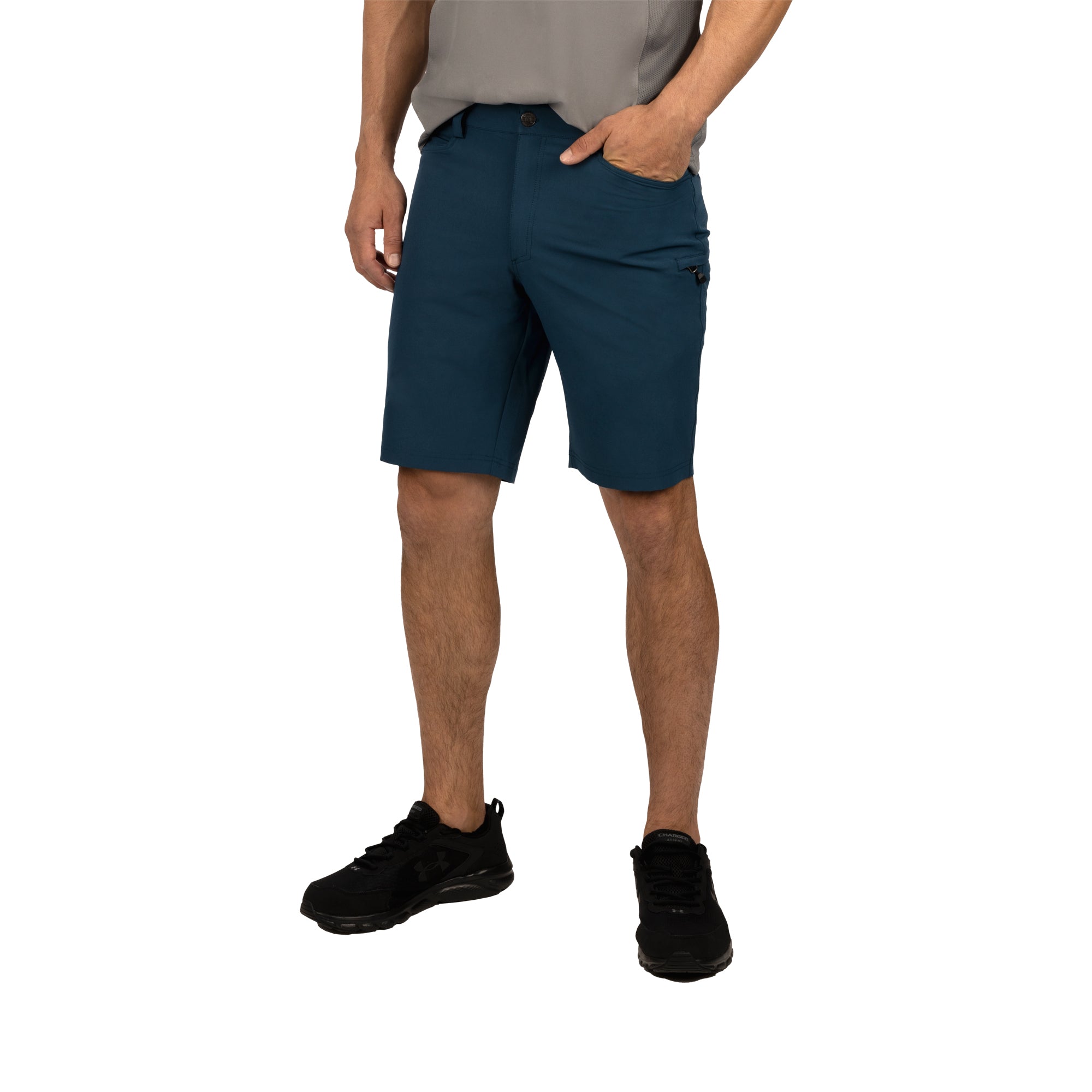 FXR Mens Attack Short Dark Steel Mens