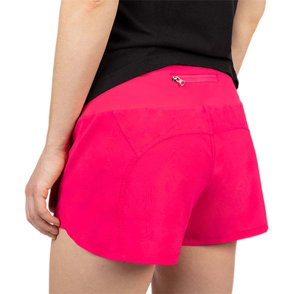 FXR  Womens Coastal Short Stretch Waist Zippered Pocket Inner Liner Razz