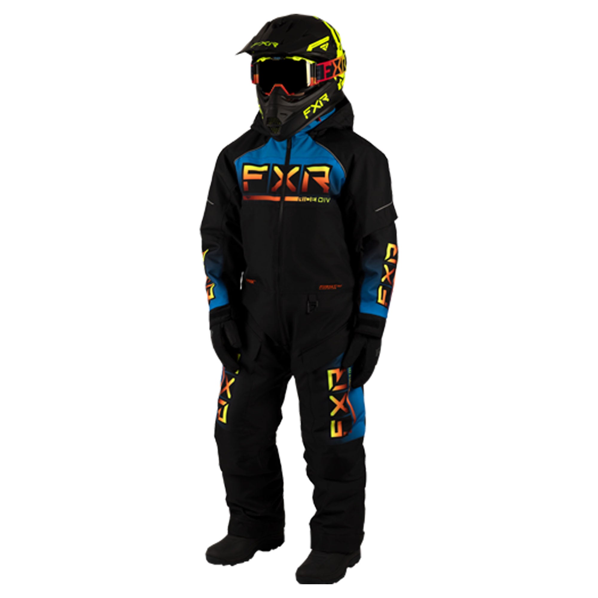 FXR Child Recruit Snowmobile Monosuit