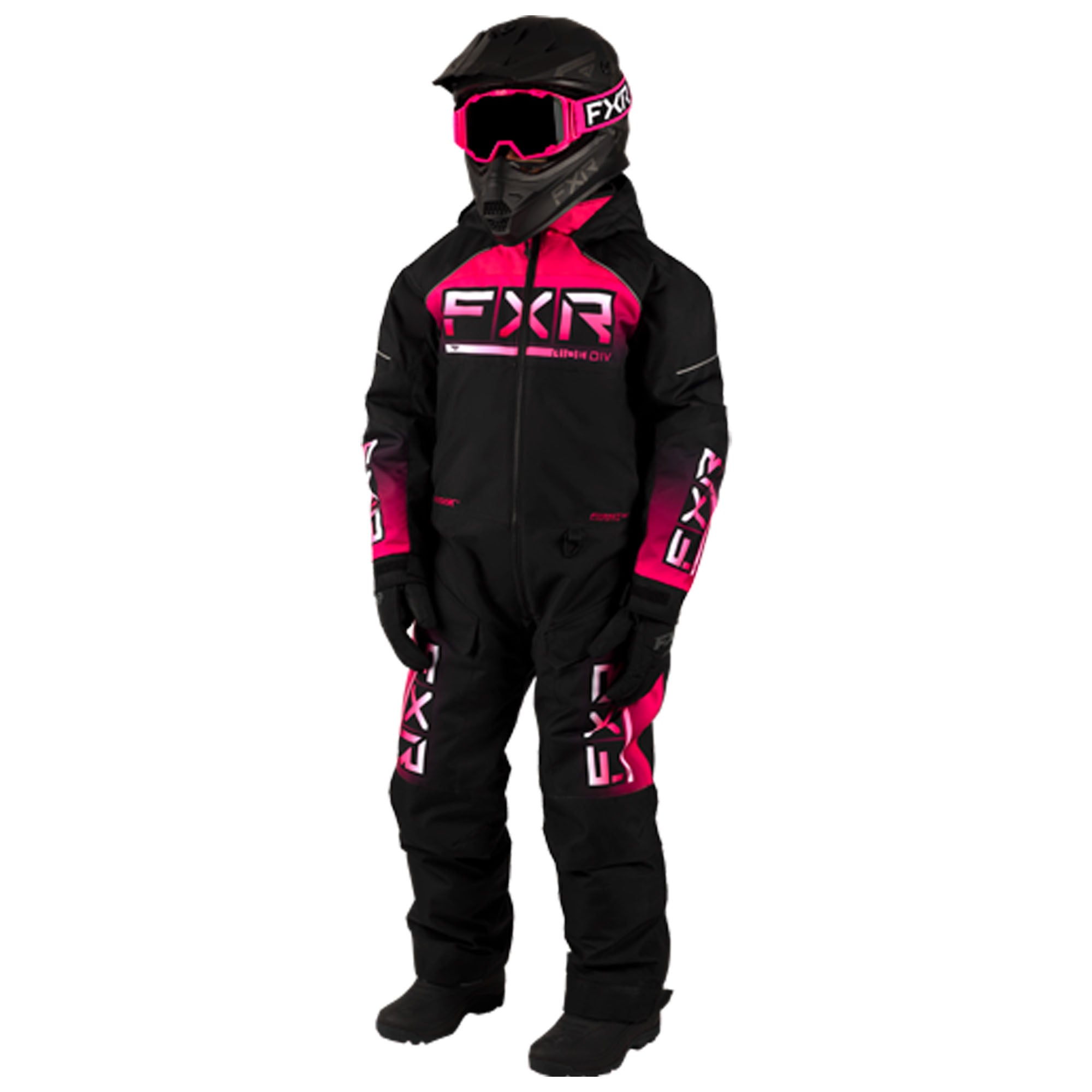 FXR Child Recruit Snowmobile Monosuit