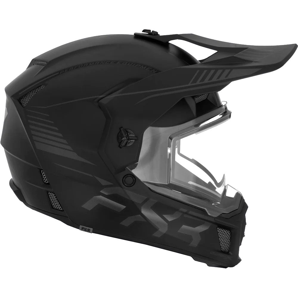 FXR Clutch X Pro Snowmobile Helmet Black Ops