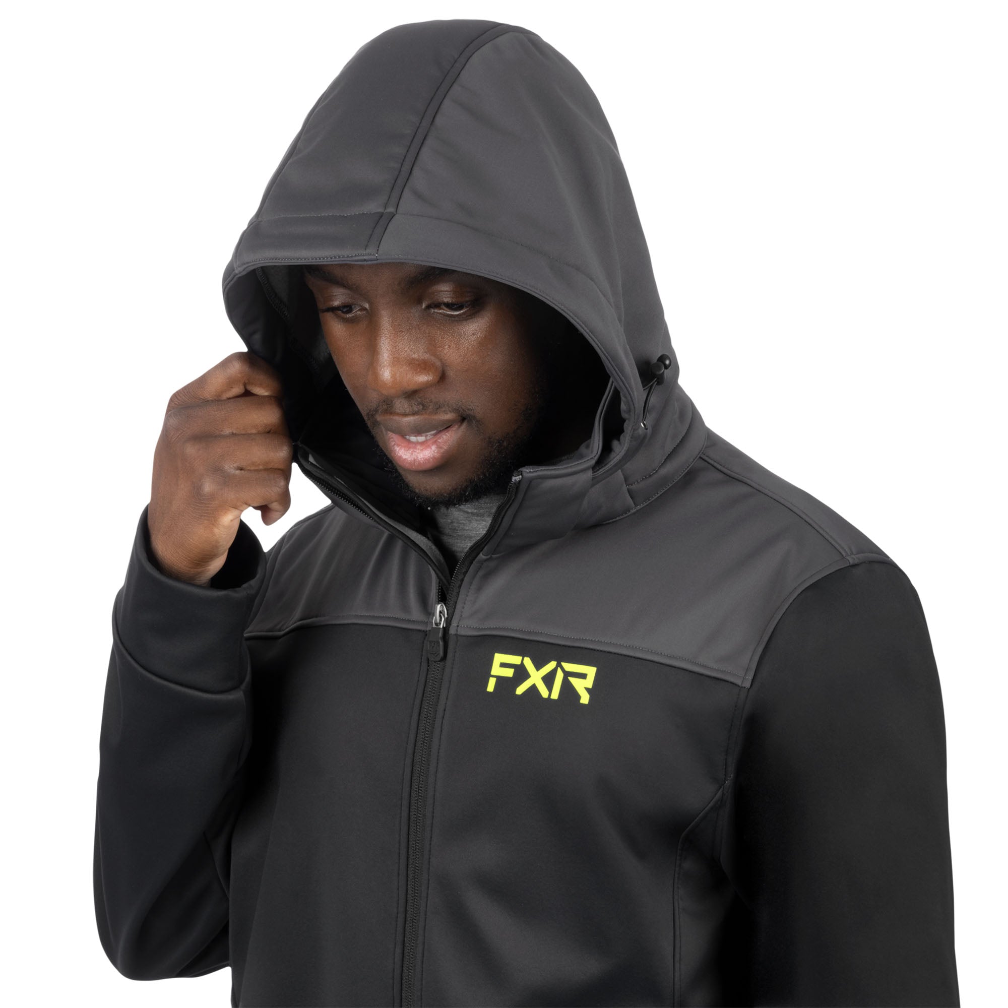 FXR Renegade Softshell Jacket Black/Hi-Vis