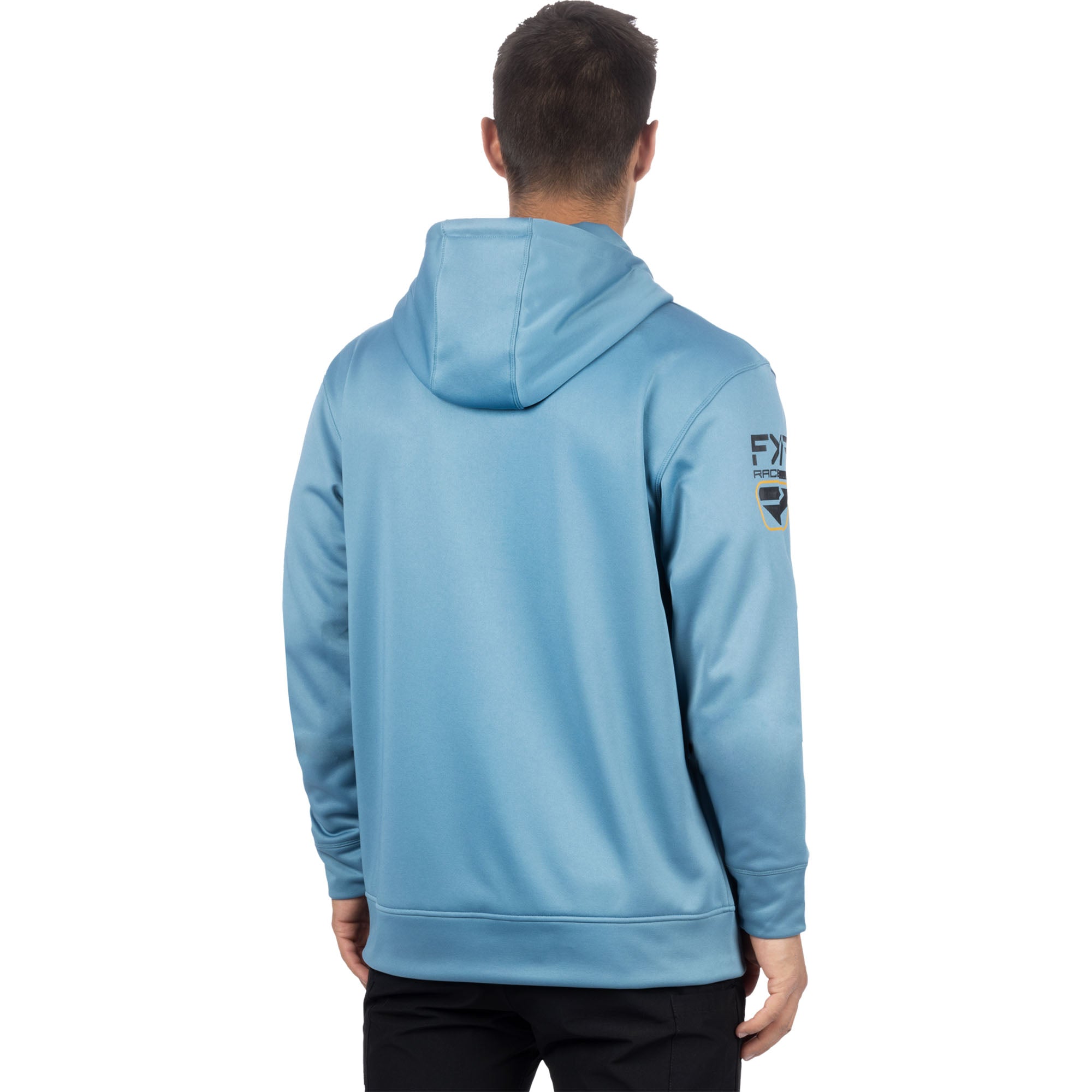 FXR Race Div Tech Hoodie Steel/Black Blue