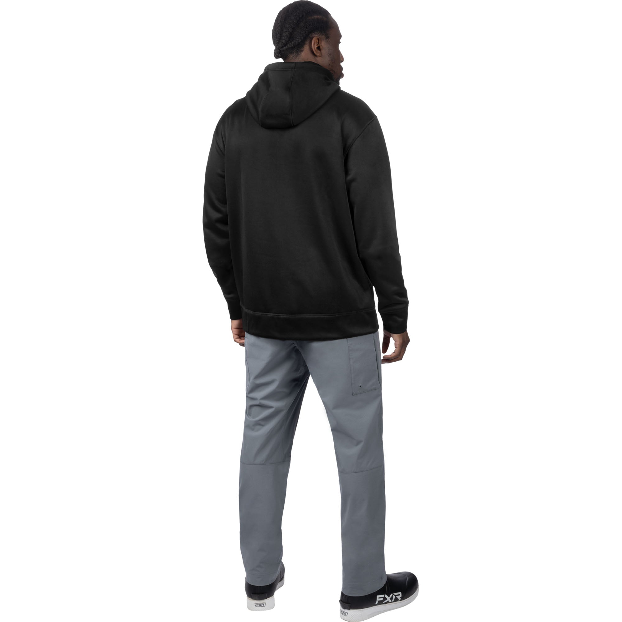 FXR Pro Tech Pullover Hoodie Black/Grey