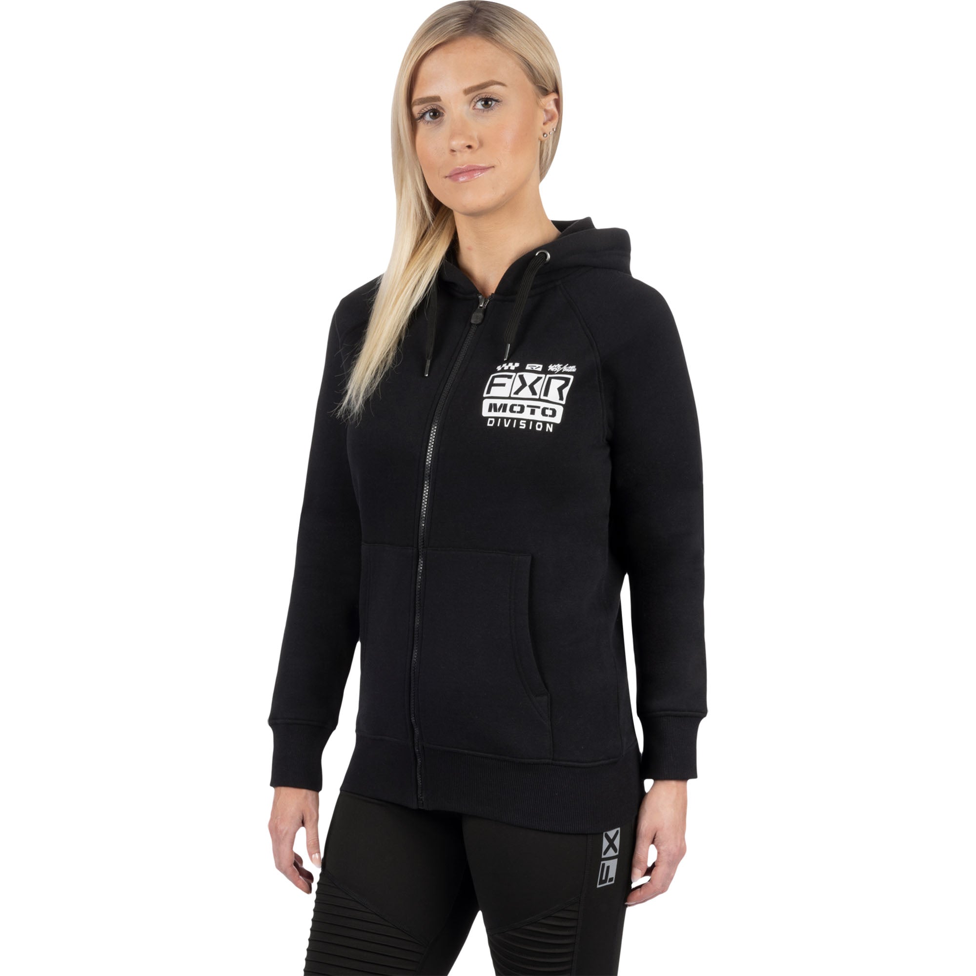 FXR Gladiator Hoodie Black/White