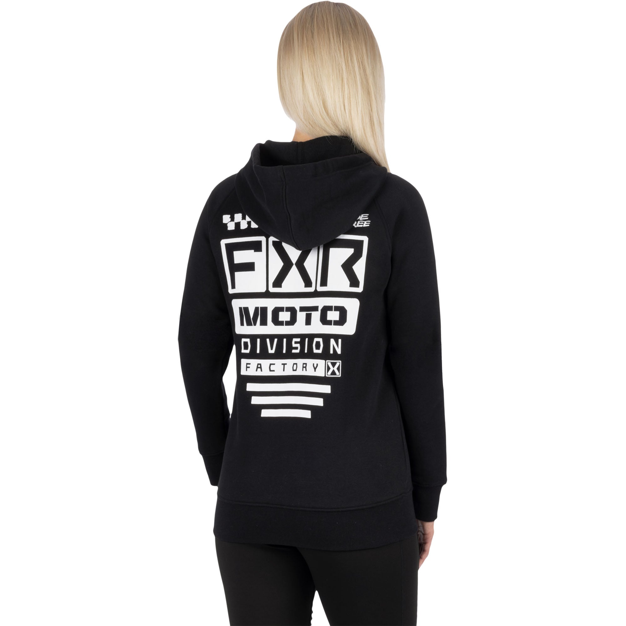 FXR Gladiator Hoodie Black/White
