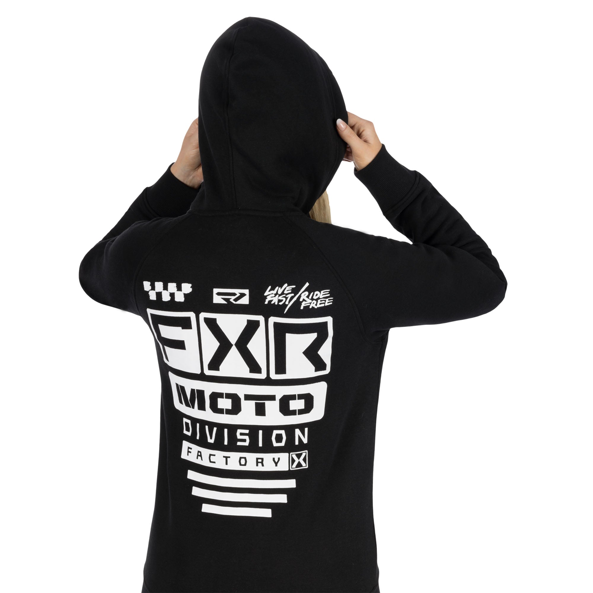 FXR Gladiator Hoodie Black/White