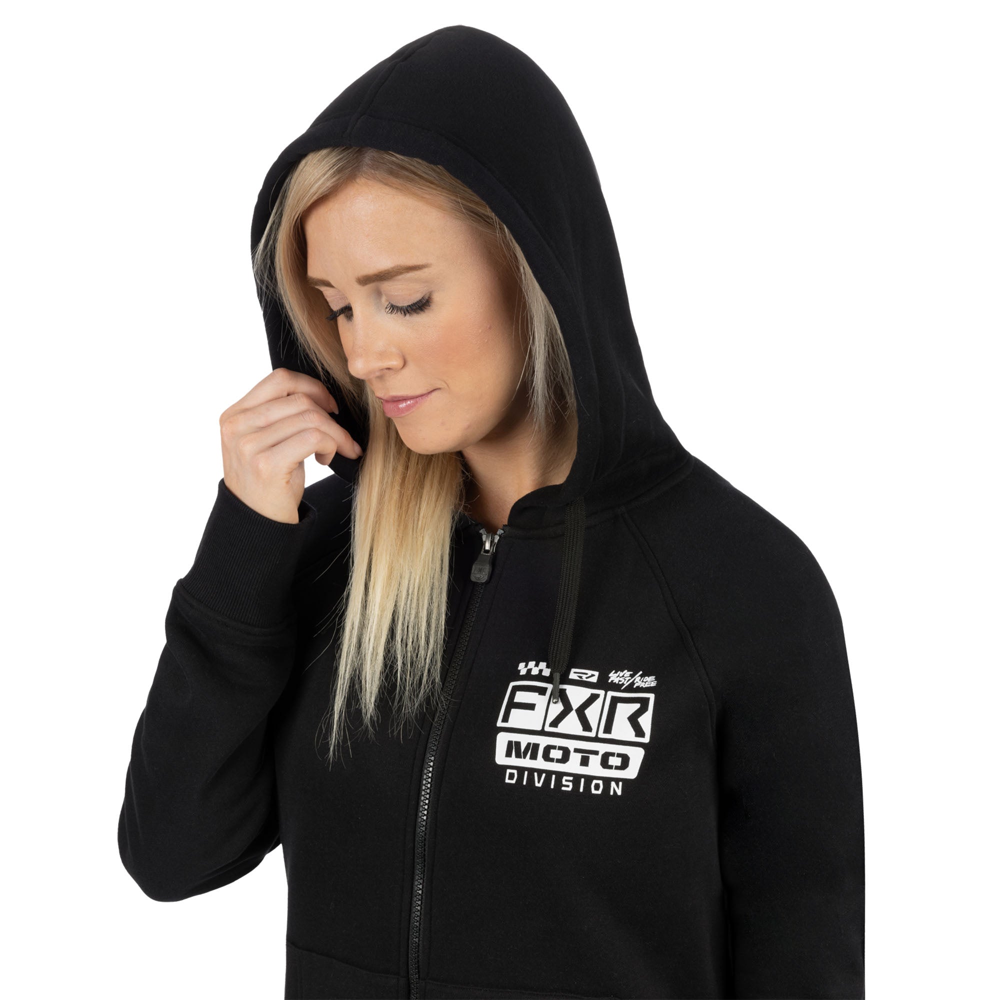 FXR Gladiator Hoodie Black/White