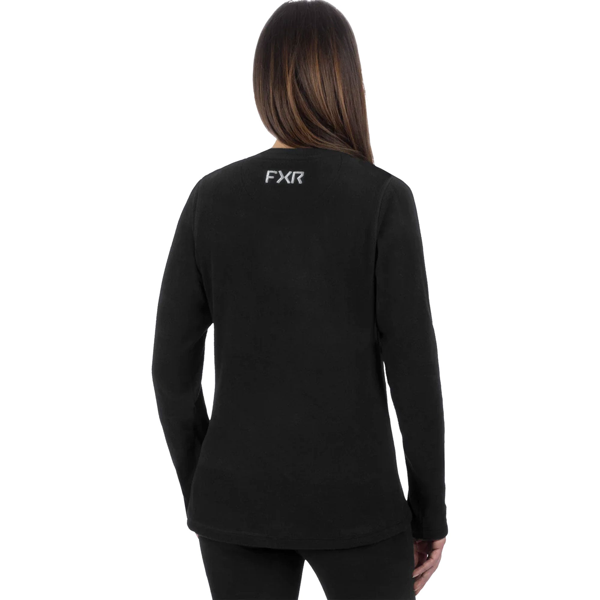 FXR  Womens Pyro Thermal Long Sleeve Shirt Base Layer Moisture Wicking Warm Black