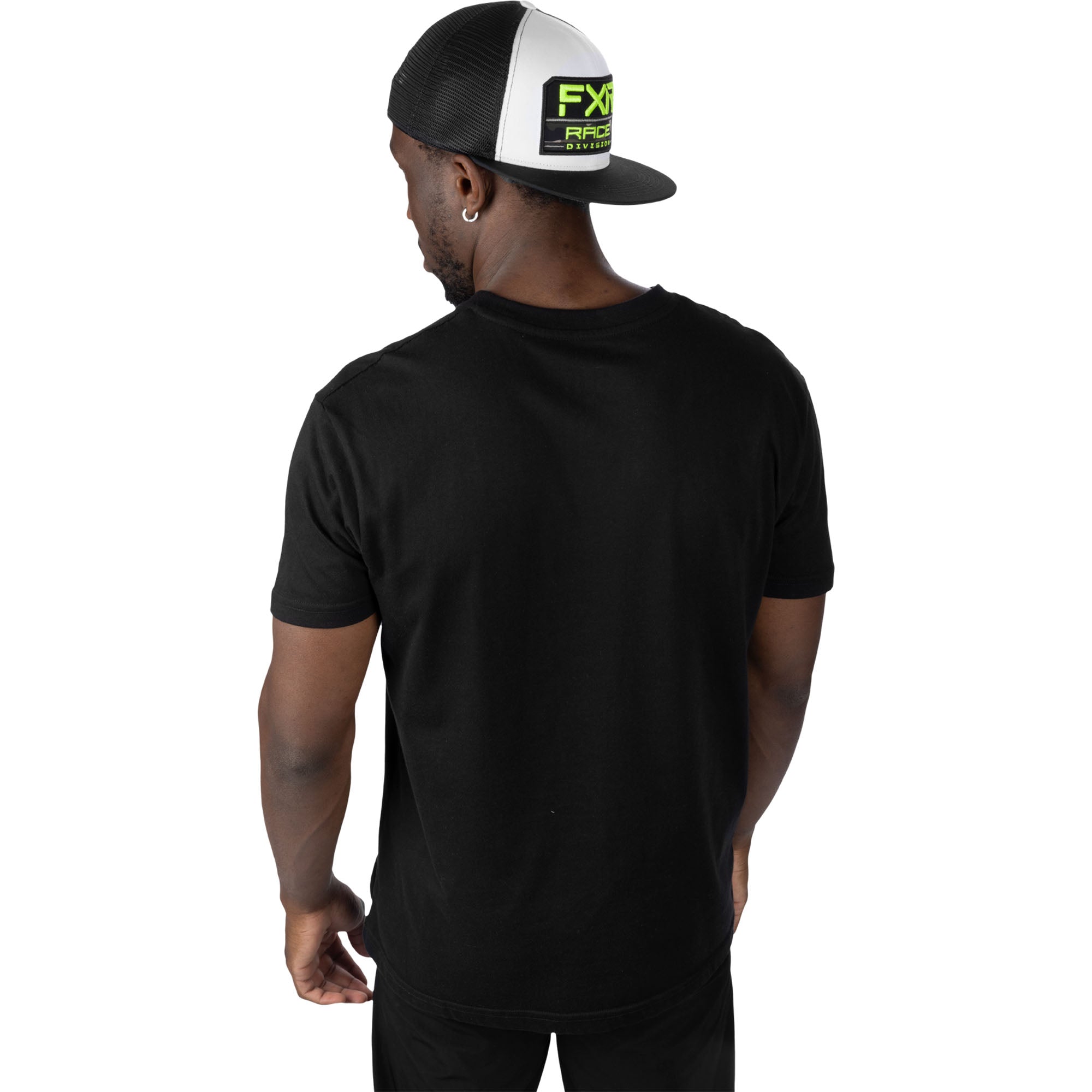 FXR  Youth Race Div Baseball Hat Cap Nylon Mesh Snap-Back Flat Brim Casual - One Size