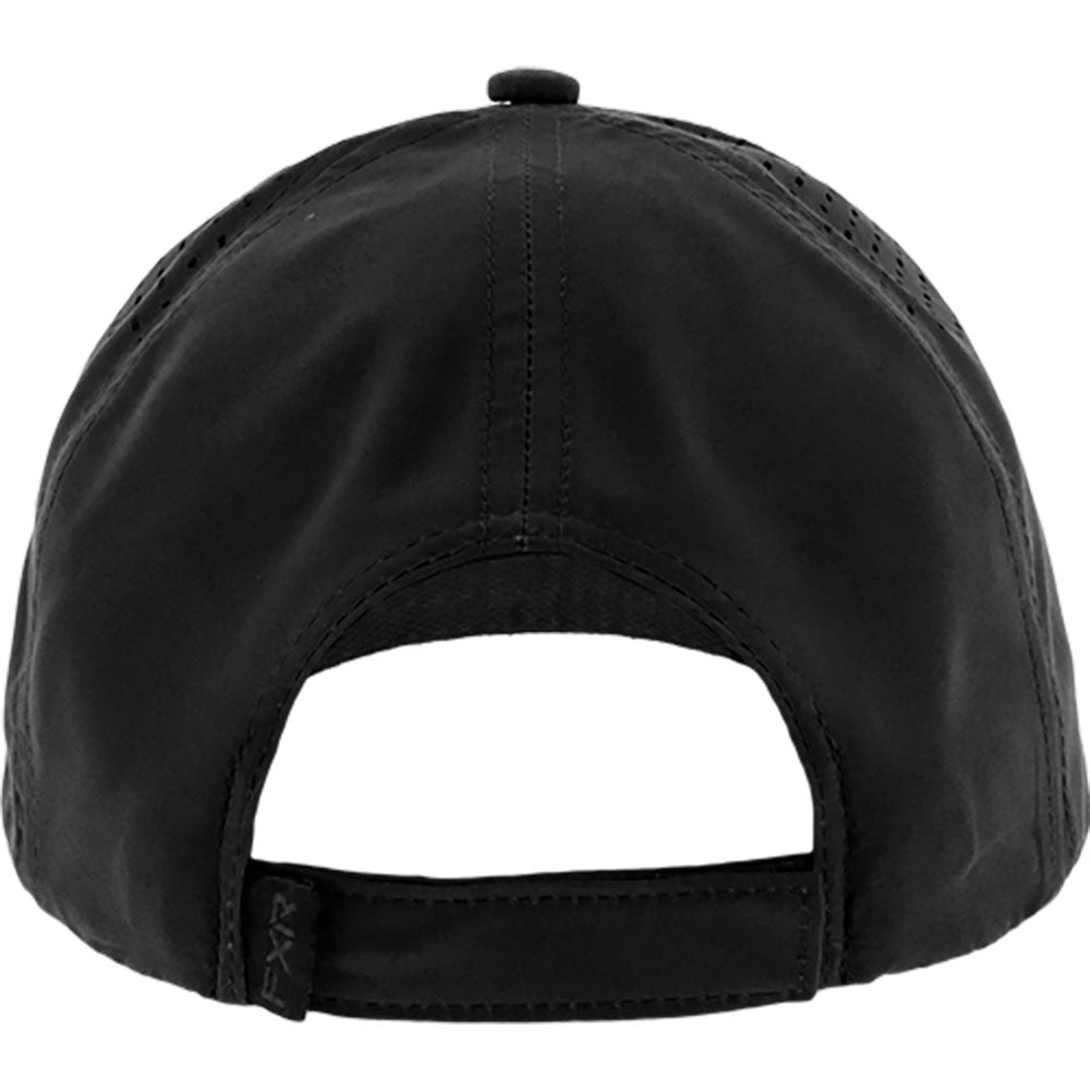 FXR 241913-1000-00 Womens UPF Lotus Hat Velcro Back Sunshield UV Protection Vented Black -